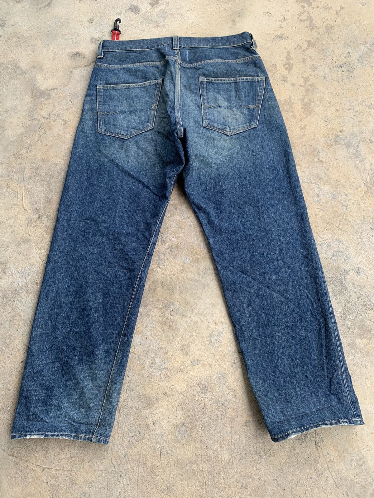 Japanese Brand × WHIZ LIMITED Whiz Limited Redline Selvedge distressed denim Size US 36 / EU 52 - 5 Thumbnail