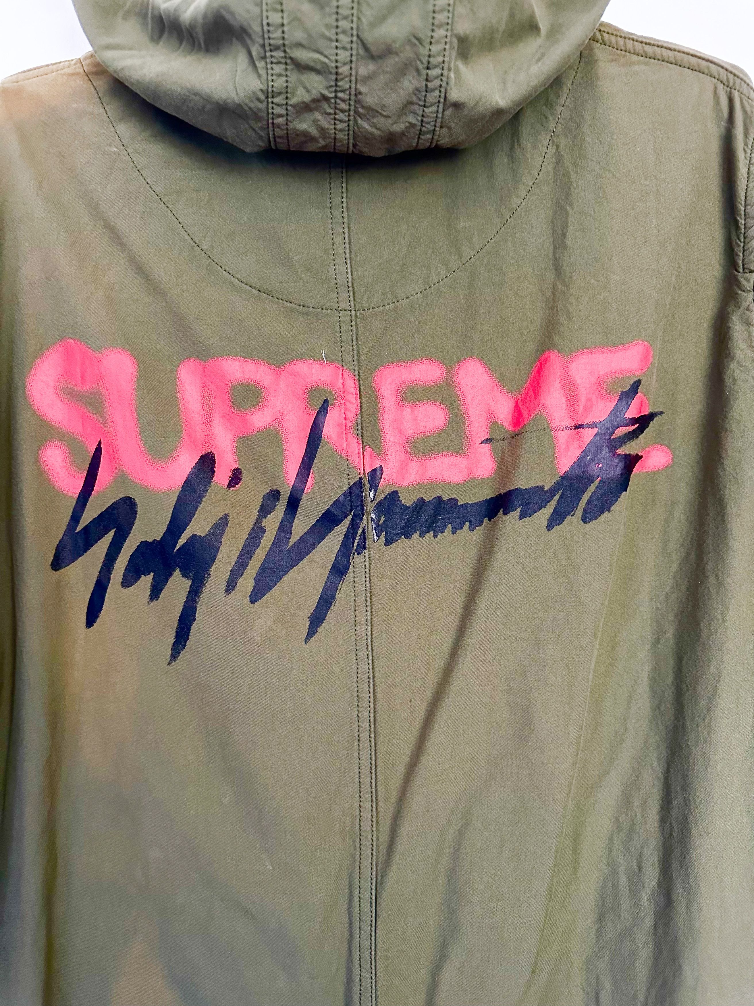 Supreme × Yohji Yamamoto YOHJI YAMAMOTO X SUPREME KHAKI PARKA JACKET Size US S / EU 44-46 / 1 - 5 Thumbnail