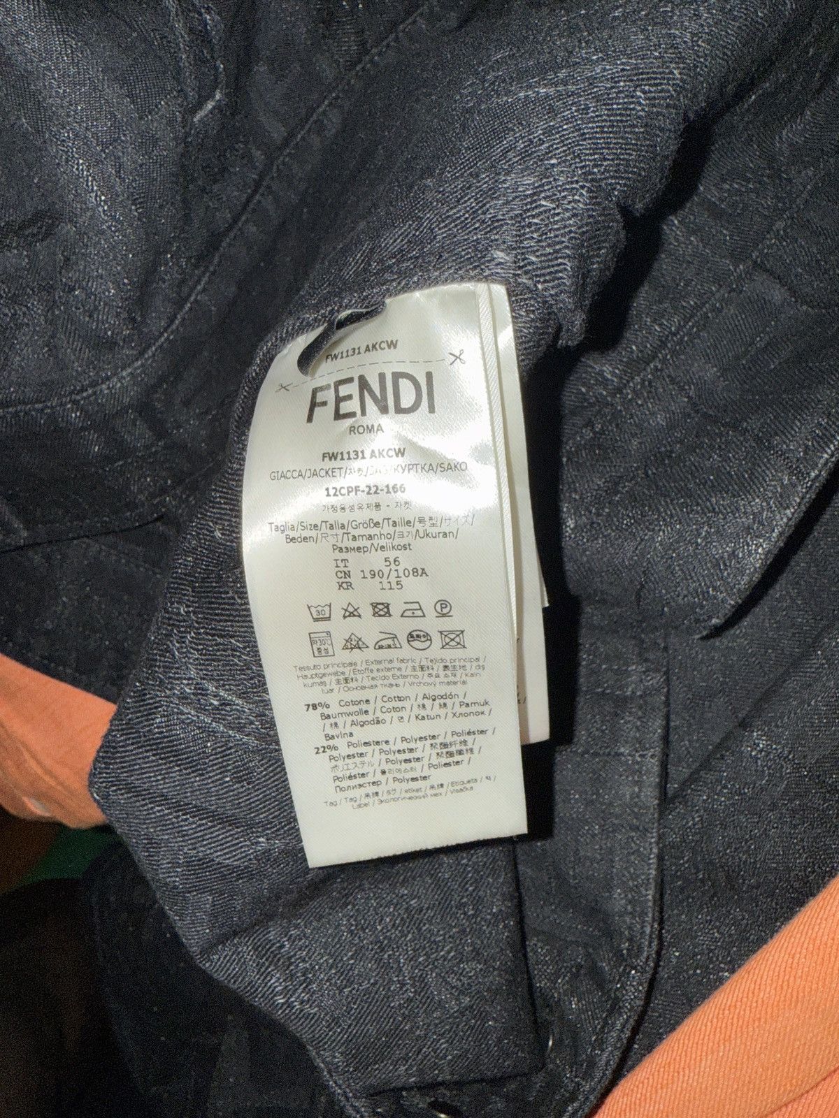 Fendi × Versace Fendace 2022 RARE Collab Size US XL / EU 56 / 4 - 7 Thumbnail