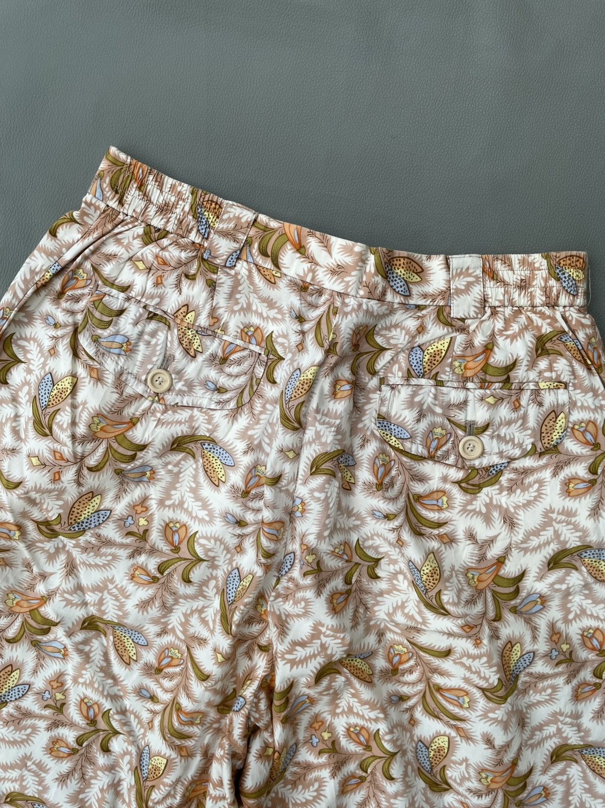 Christian Dior Monsieur Vintage Christian Dior Floral Monogram Pants Size 26" / US 2 / IT 38 - 10 Thumbnail