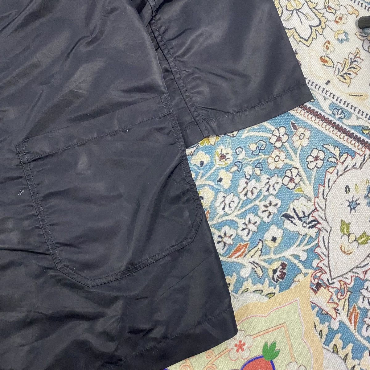 Japanese Brand × Karl Helmut × Pink House Karl Helmut Embroiderry Raincoat Parka Jacket Size US XL / EU 56 / 4 - 9 Thumbnail
