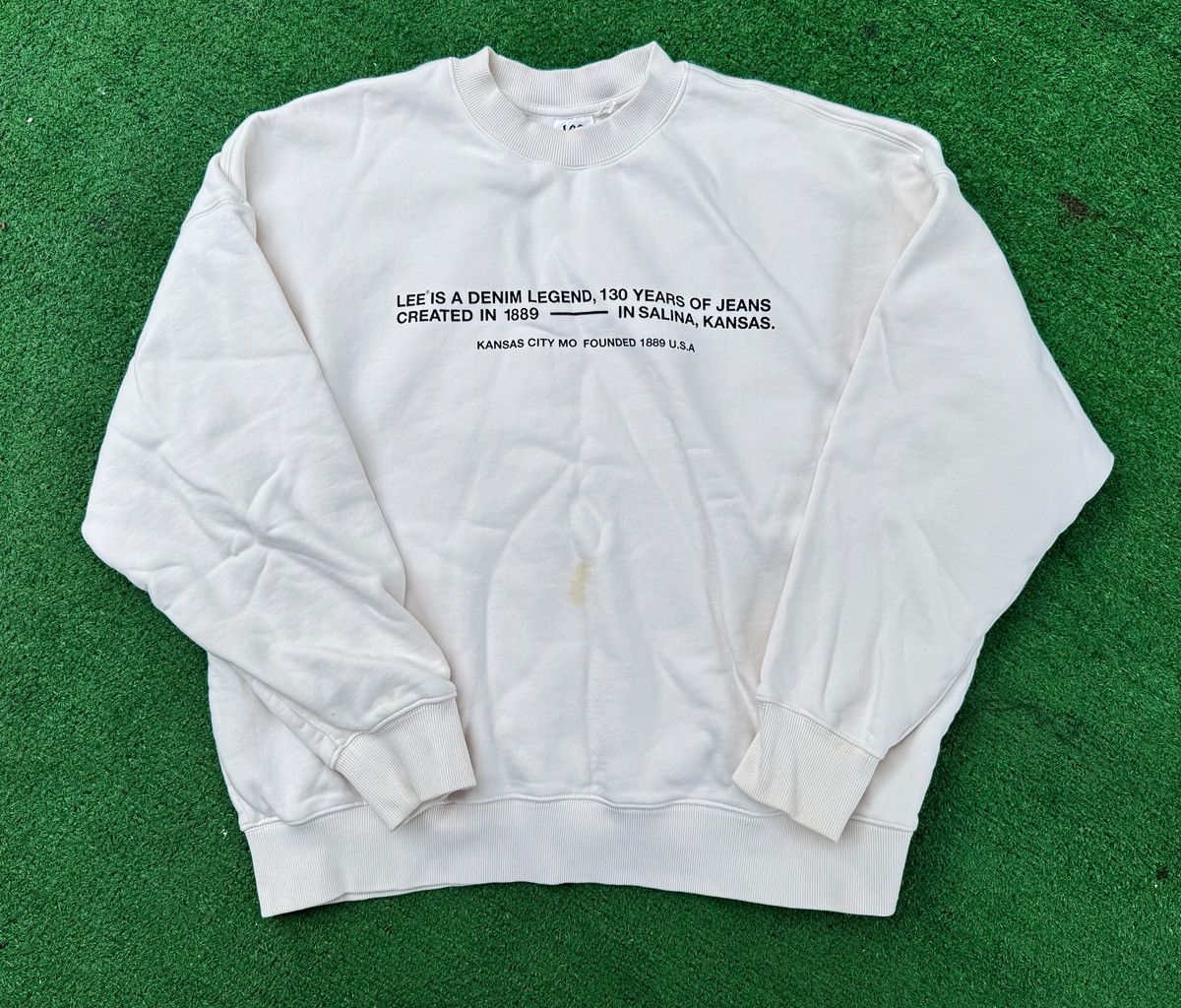 Lee Lee x H&M Sweatshirt Men’s M Crewneck Graphic Print Size US M / EU 48-50 / 2 - 1 Thumbnail