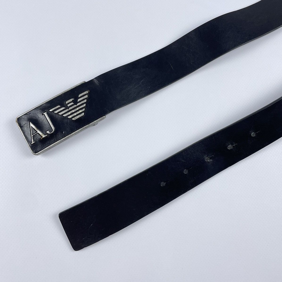 Armani Armani jeans Leather Belt Size ONE SIZE - 5 Thumbnail