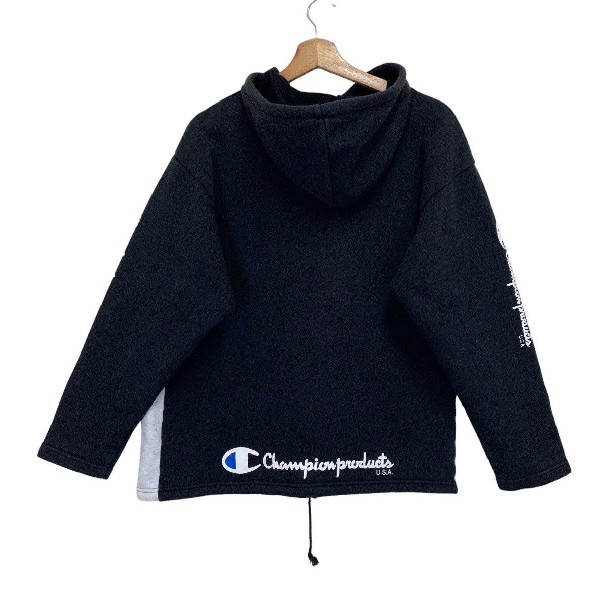 Champion × Japanese Brand × Vintage Vintage Championproduct Big Logo Pullover Hoodie Size US M / EU 48-50 / 2 - 7 Thumbnail