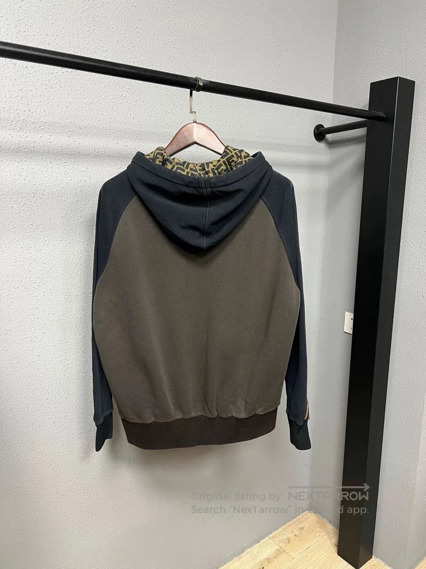 Fendi Fendi Logo Print Fleece Hoodie. Size US M / EU 48-50 / 2 - 2 Thumbnail