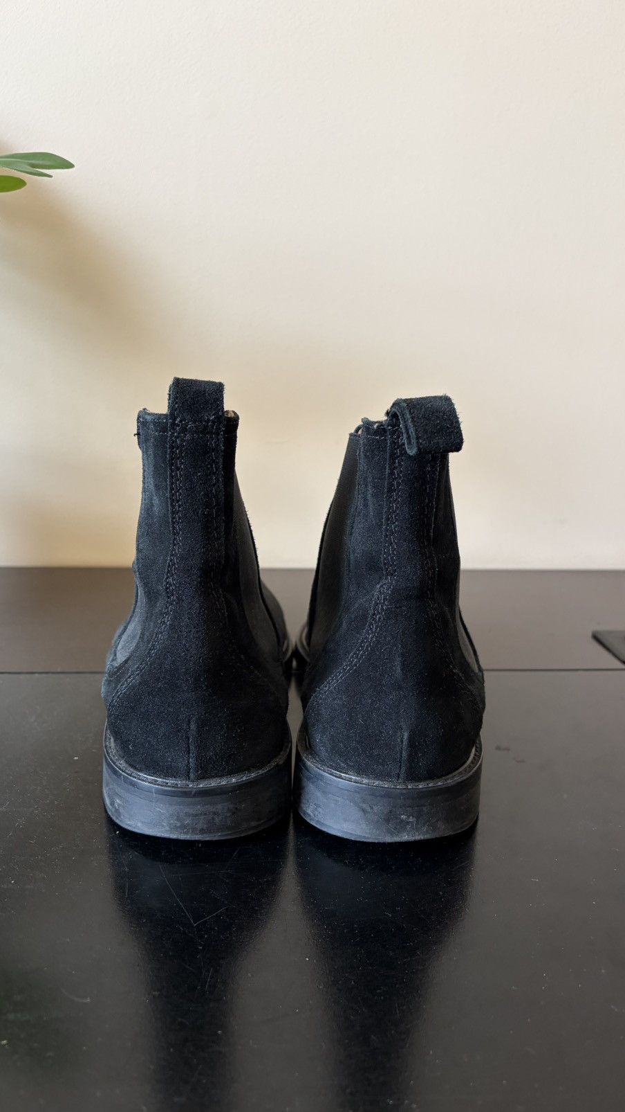 Barneys New York Barneys New York Black Suede Chelsea Boots – Size 8 Size US 8 / EU 41 - 3 Thumbnail