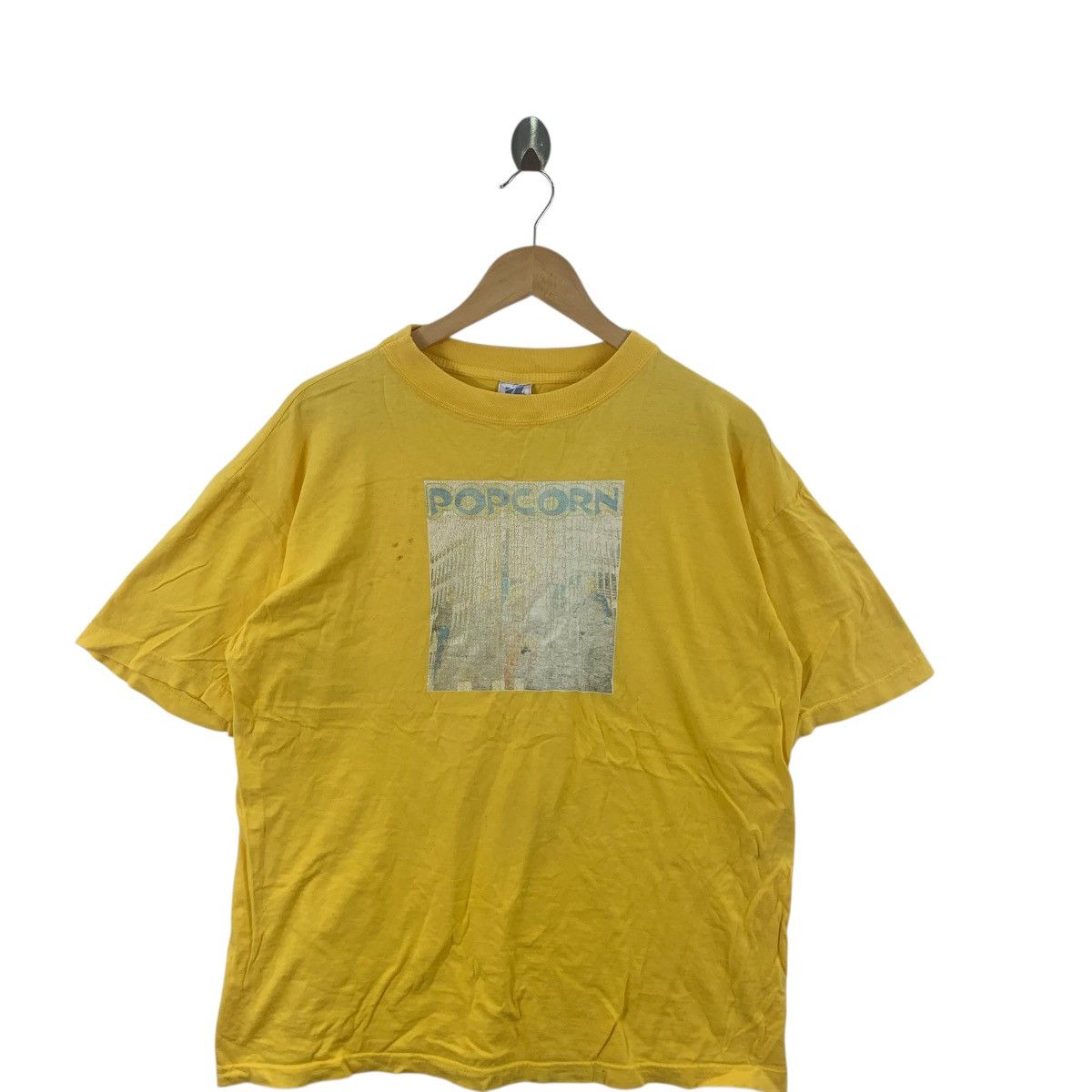 Band Tees Vintage 1997 POPCORN BAND Japan Tour Concert Tee Shirt Top Size US M / EU 48-50 / 2 - 4 Thumbnail