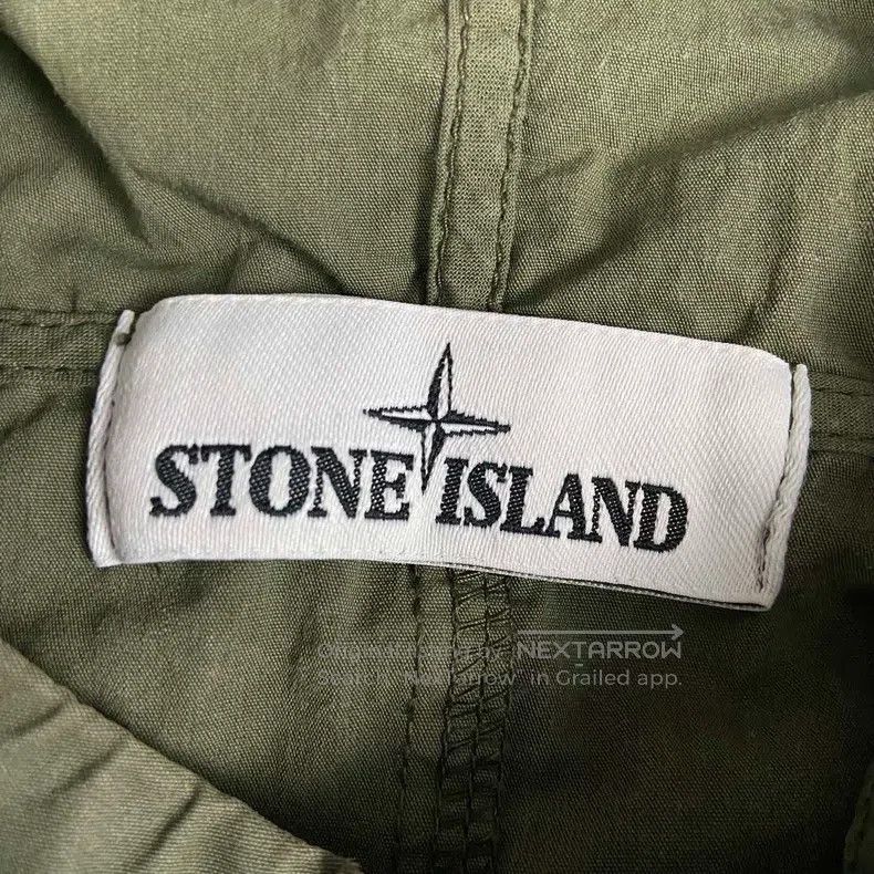 Stone Island Stone Island Green Hooded Zip-Up Pocket Short Sleeve Jacke Size US XL / EU 56 / 4 - 3 Thumbnail