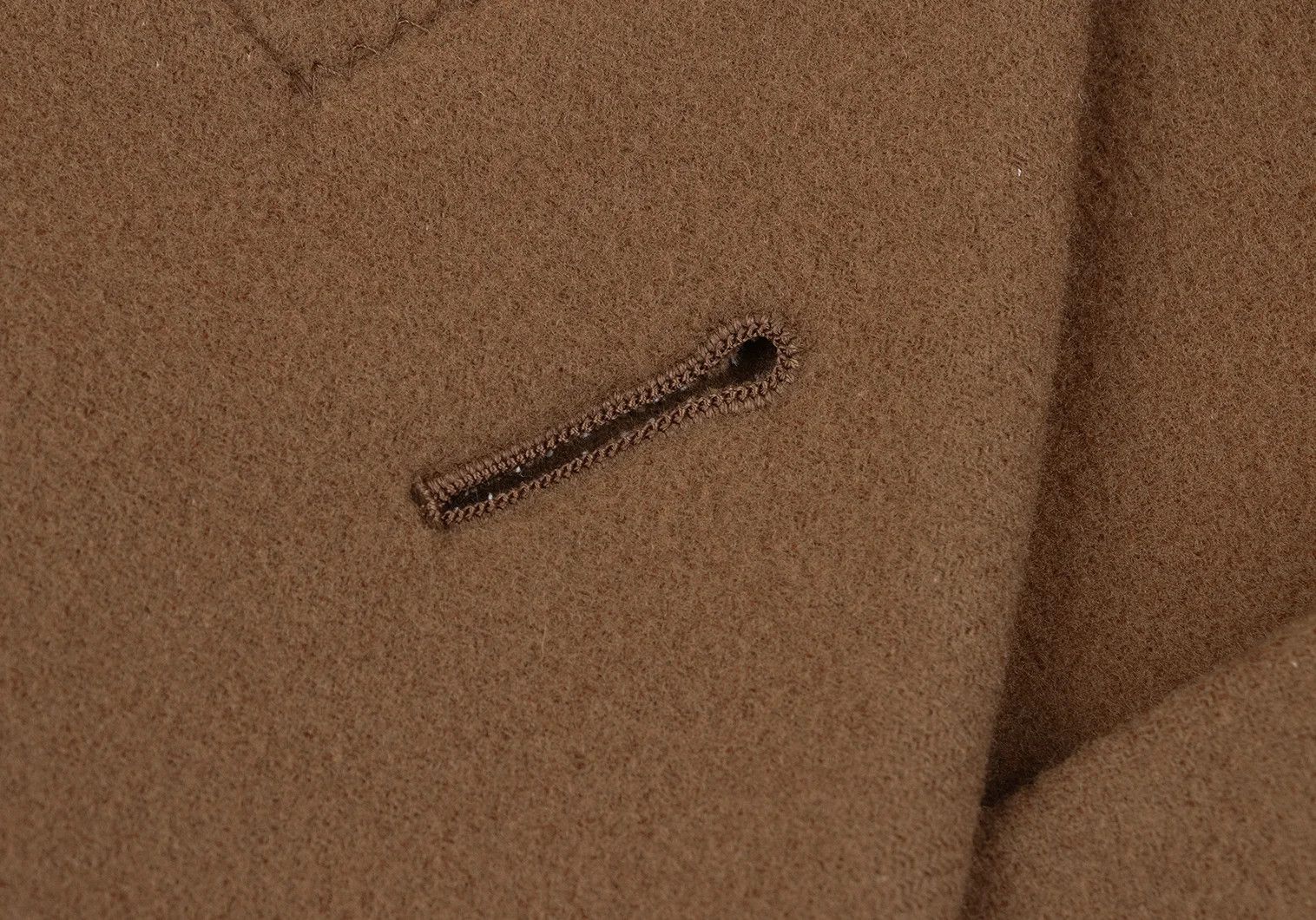 Jean Paul Gaultier Wool Melton Peak Lapel P Coat in Camel Size 50 Size US M / EU 48-50 / 2 - 5 Thumbnail