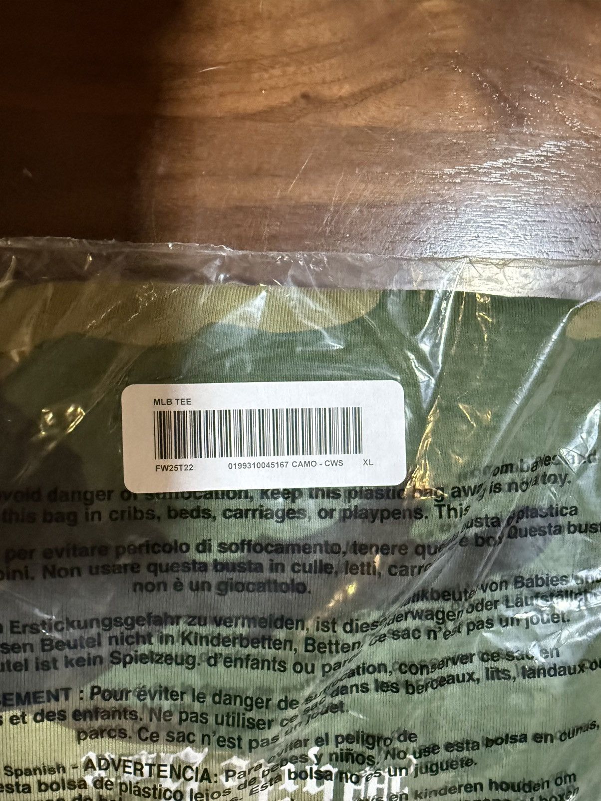 Supreme SUPREME/MLB Teams Tee Chicago White Sox Woodland Camo Sz XL Size US XL / EU 56 / 4 - 5 Thumbnail