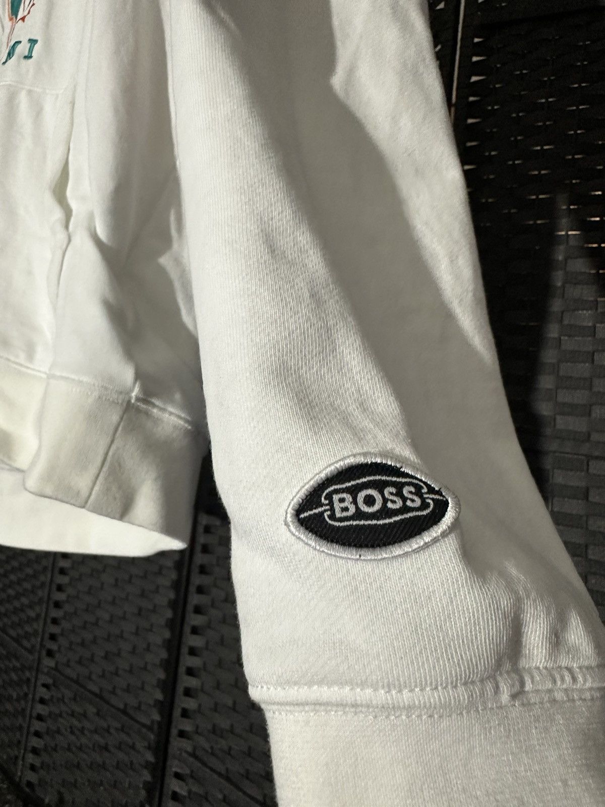 Hugo Boss Hugo Boss x NFL Miami Dolphins hoodie Exclusive Rare Large Size US L / EU 52-54 / 3 - 9 Thumbnail