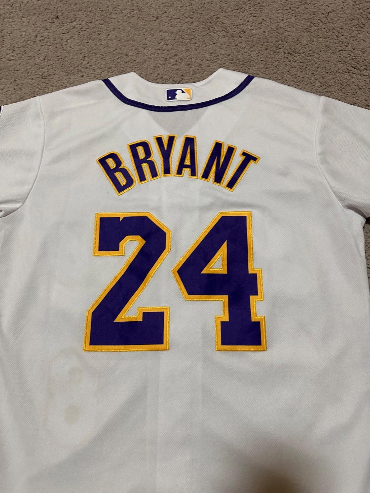 Nike Kobe Bryant Nike Los Angeles Lakers NBA Baseball Jersey Size ONE SIZE - 7 Thumbnail