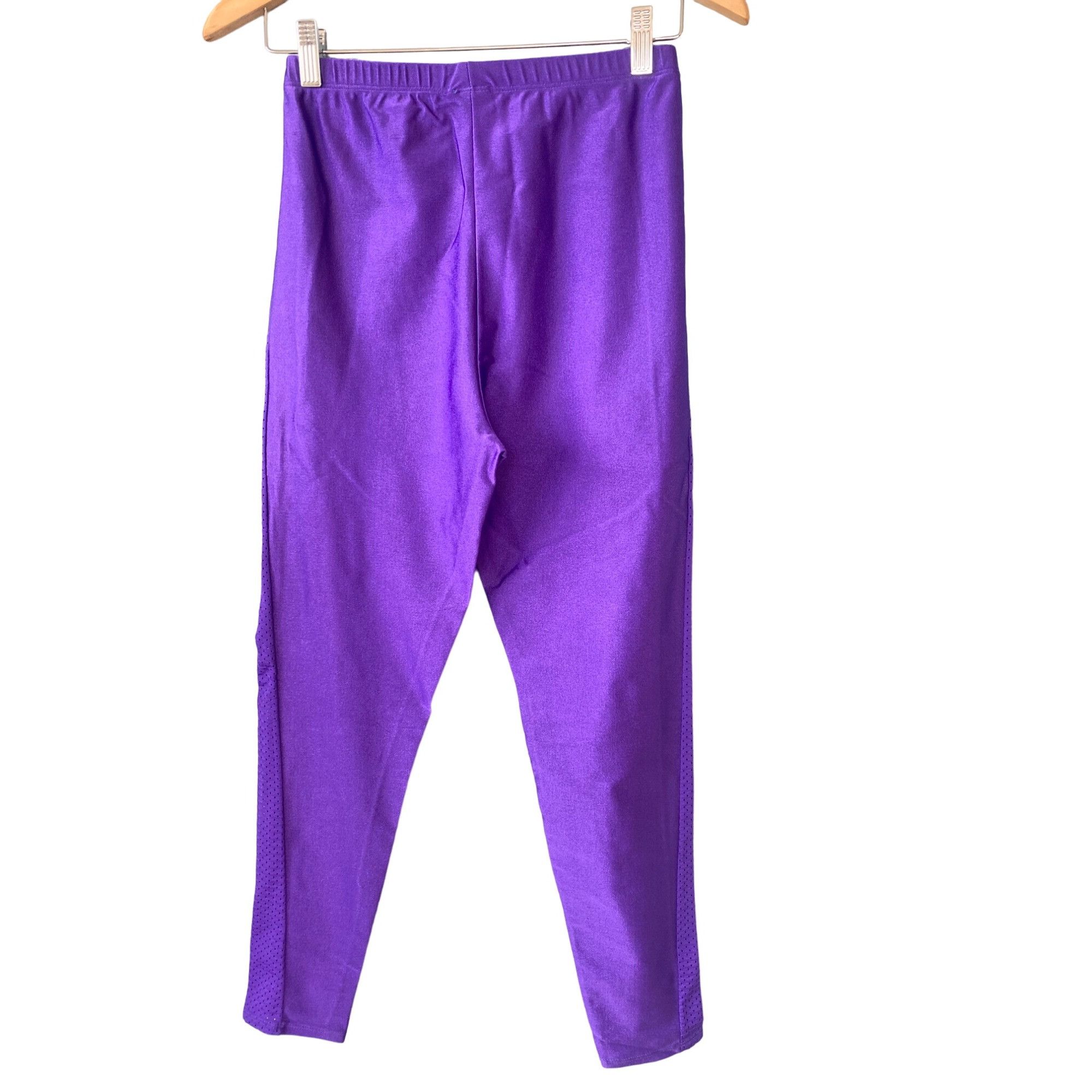 Vintage Vintage 80's Women's XL Purple Rachel McLish The Body CO Tig Size 36" / US 14 / IT 50 - 2 Thumbnail