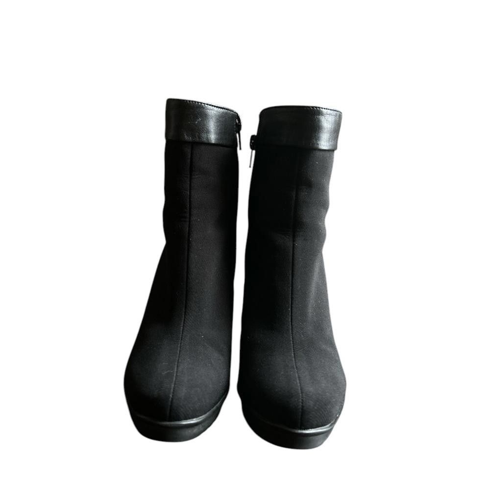 Stuart Weitzman Stuart Weitzman Gore-Tex Black Ankle Boots Size US 5.5 / IT 35.5 - 4 Thumbnail