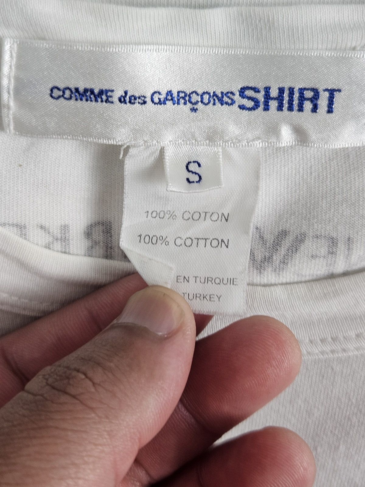 Comme des Garcons Comme des Garcons Godzilla Meets Mozarella cheney shirt Size US S / EU 44-46 / 1 - 5 Thumbnail