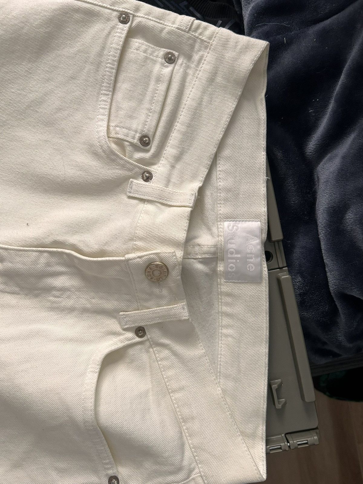 Acne Studios Ace White slim jeans Size US 29 - 2 Thumbnail