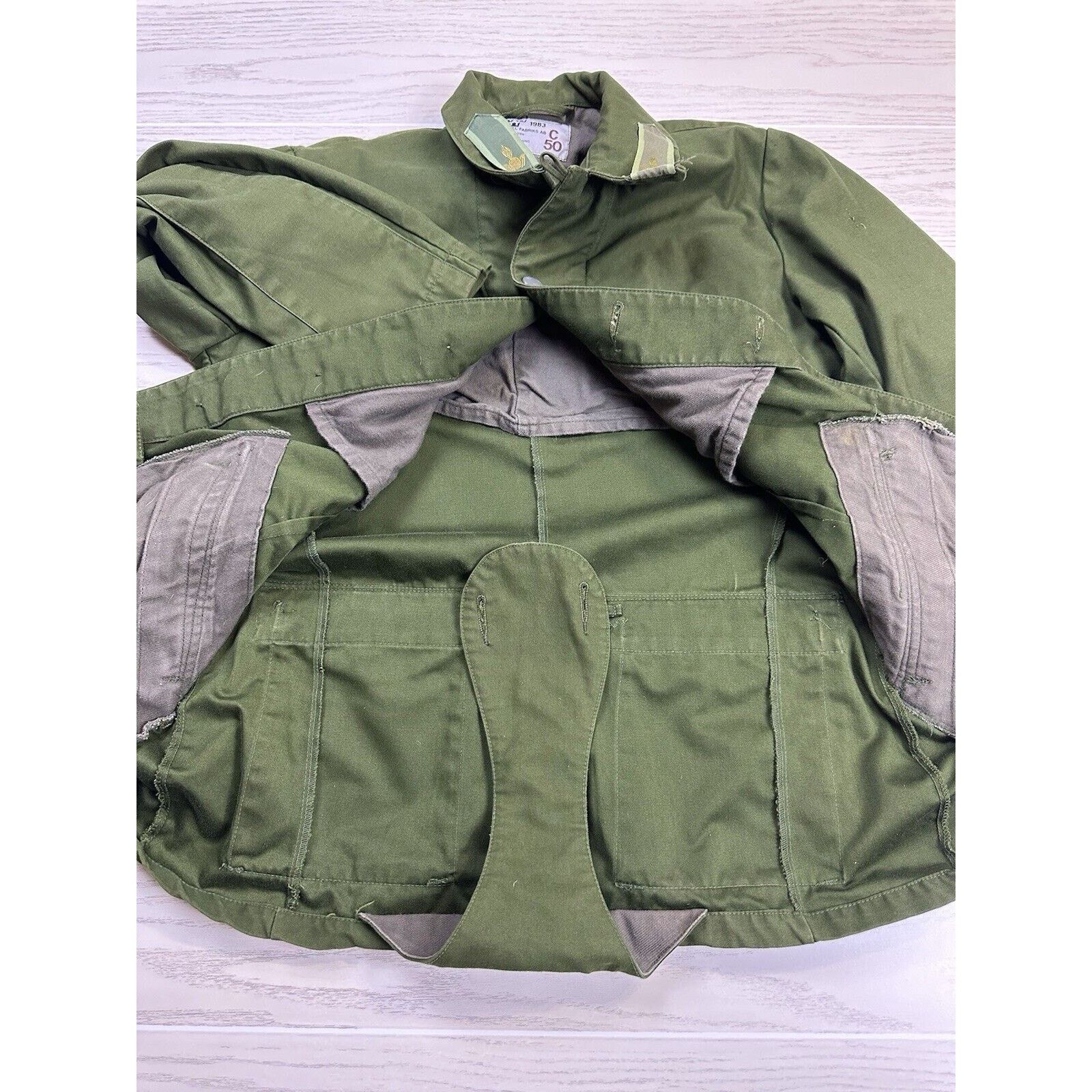 Vintage Vintage 70s M59 Swedish C50 Jacket Size US L / EU 52-54 / 3 - 9 Thumbnail