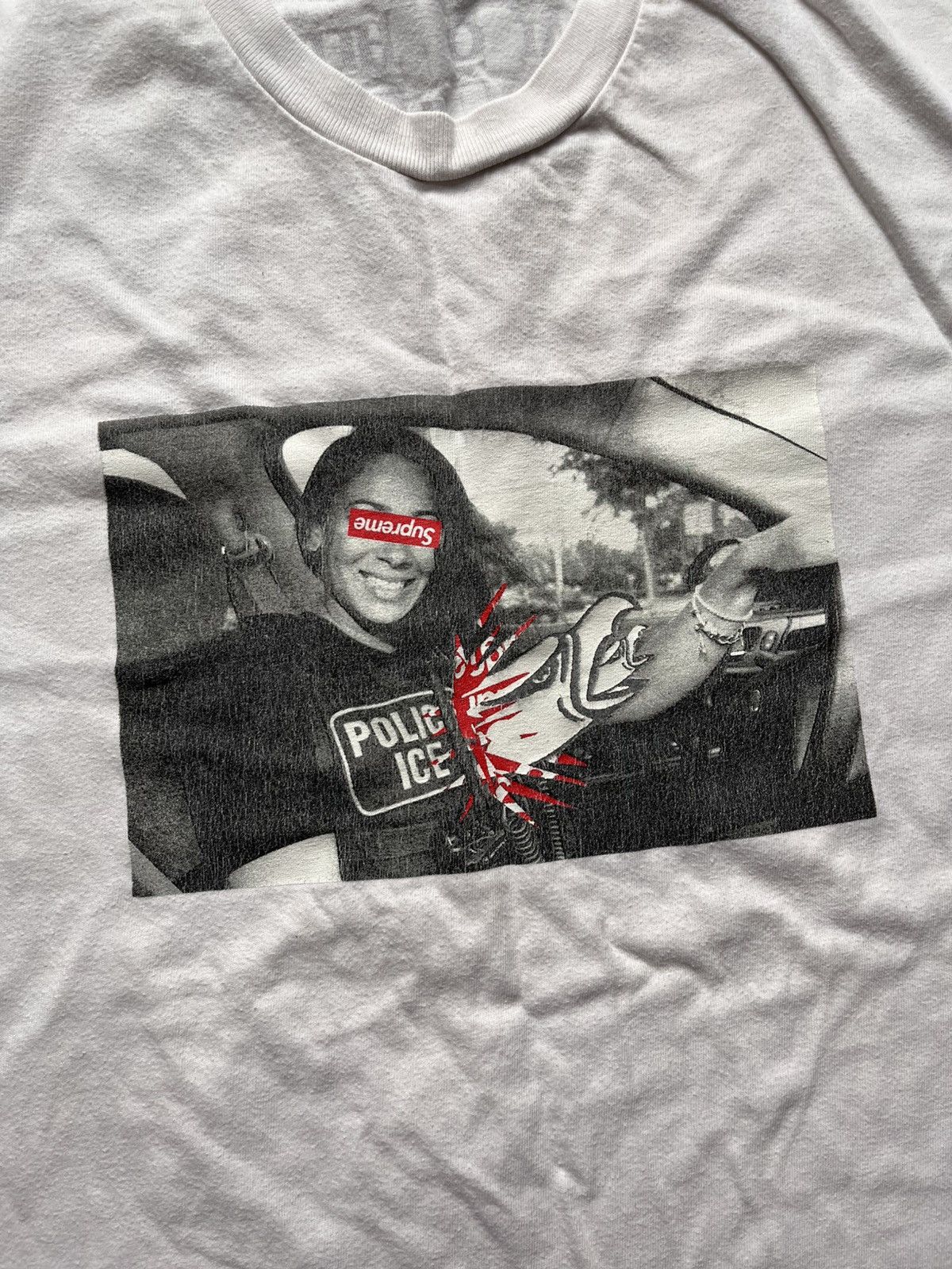 Antihero × Supreme 2020 SUPREME ANTI HERO POLICE ICE BIG LOGO TEE RARE Y2K Size US XL / EU 56 / 4 - 3 Thumbnail