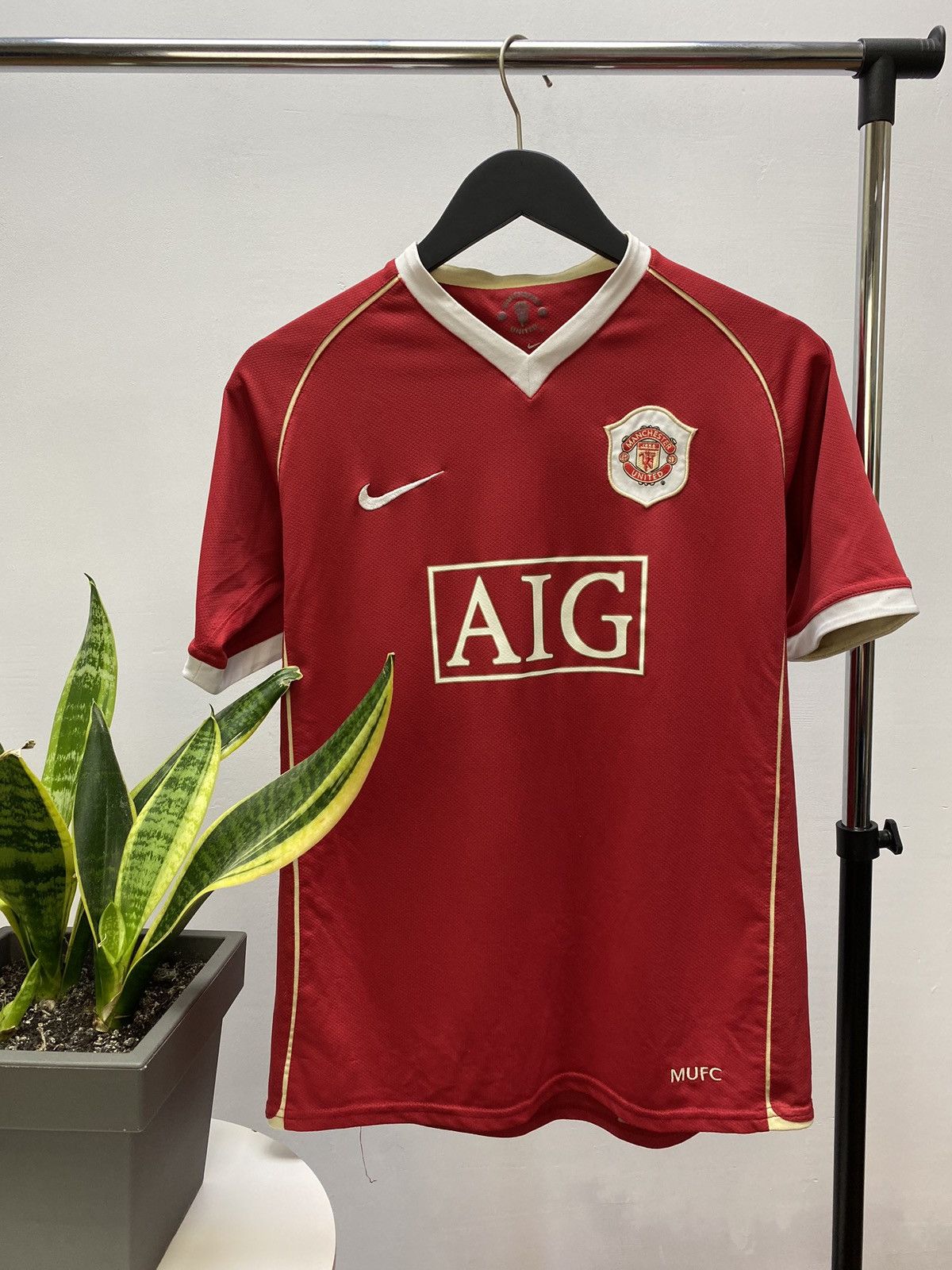 Vintage Manchester United vintage Nike Boys XL 2006-2007 jersey Size US S / EU 44-46 / 1 - 1 Thumbnail
