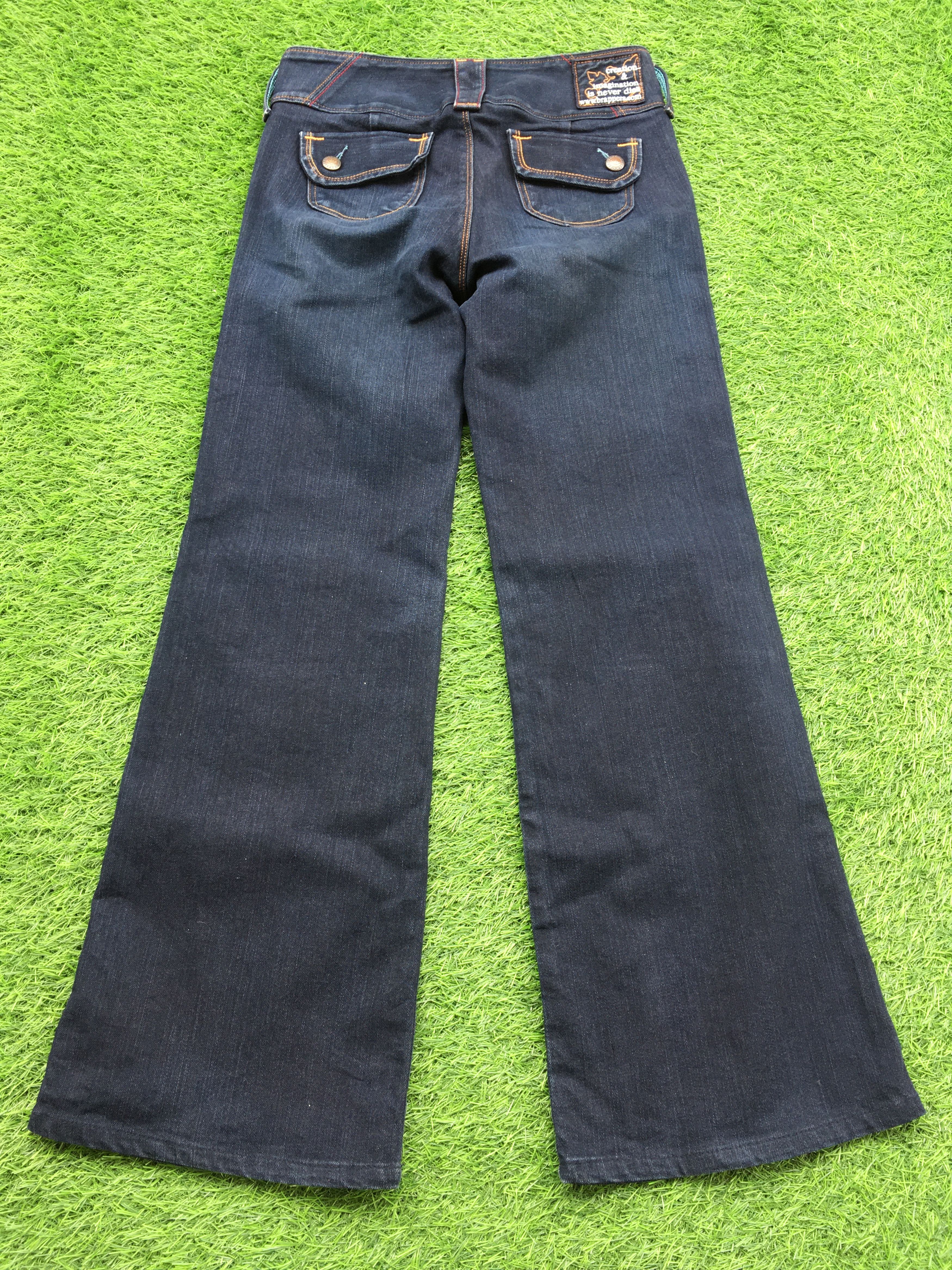Japanese Brand Japanese Low Rise Bootcut Flare Jeans D-1223 Size 27" / US 4 / IT 40 - 2 Thumbnail