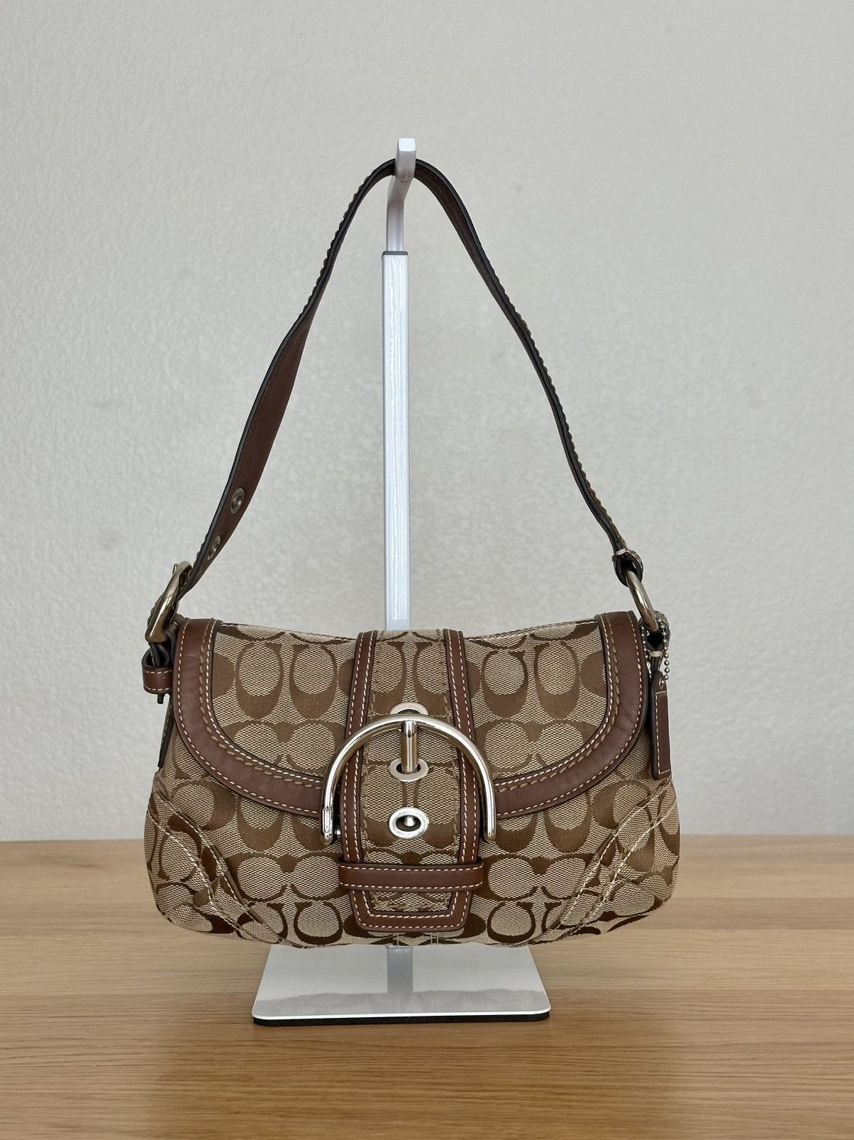 Coach Coach Soho Monogram Shoulder Bag Size ONE SIZE - 1 Thumbnail