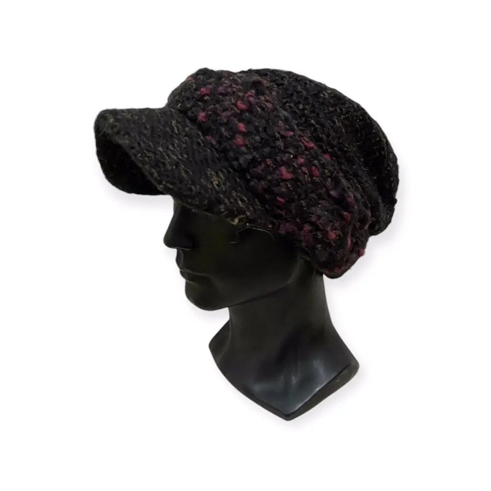 Japanese Brand Rare Namiki Visor Crochet Japanese Brand Beanie Hat Size ONE SIZE - 1 Thumbnail