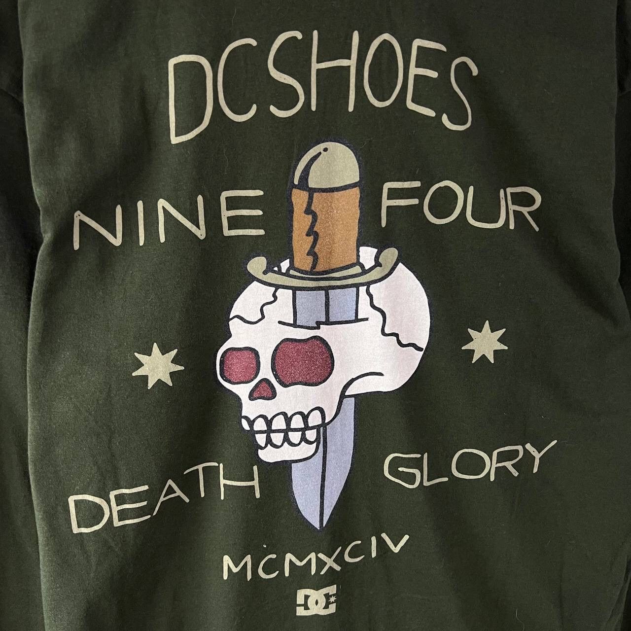DC DC Shoes Death Glory Skull Vintage Long Sleeve Y2k Size US M / EU 48-50 / 2 - 3 Thumbnail