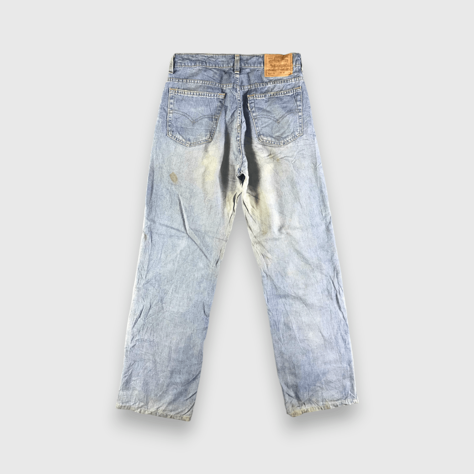 Levi's Vintage Blue Wash Levis 520 Jeans-J3930 Size US 29 - 2 Thumbnail