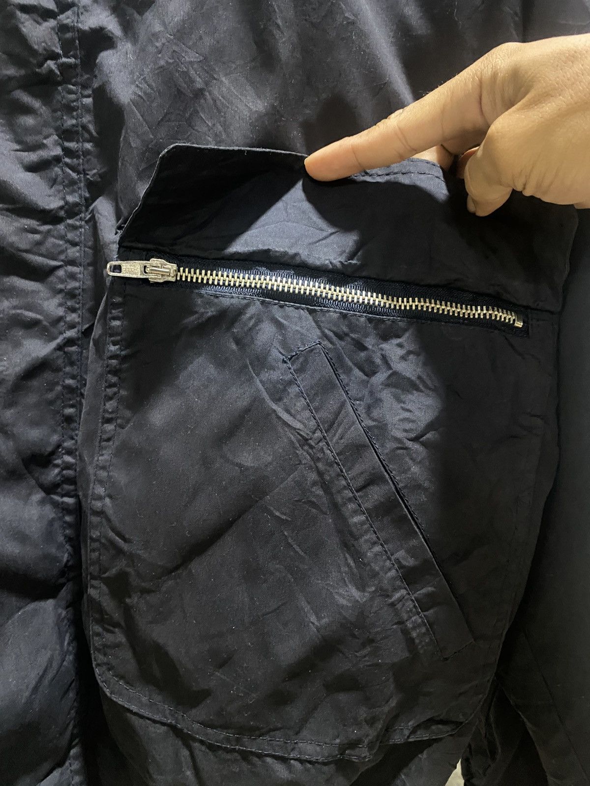 Ermenegildo Zegna Archive Vintage 97 Ermenegildo Zegna Yachting Bomber Jacket Size US M / EU 48-50 / 2 - 9 Thumbnail