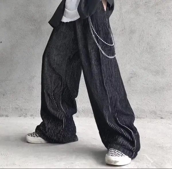Japanese Brand × Vintage Velvet oversize pants Size US 32 / EU 48 - 4 Thumbnail