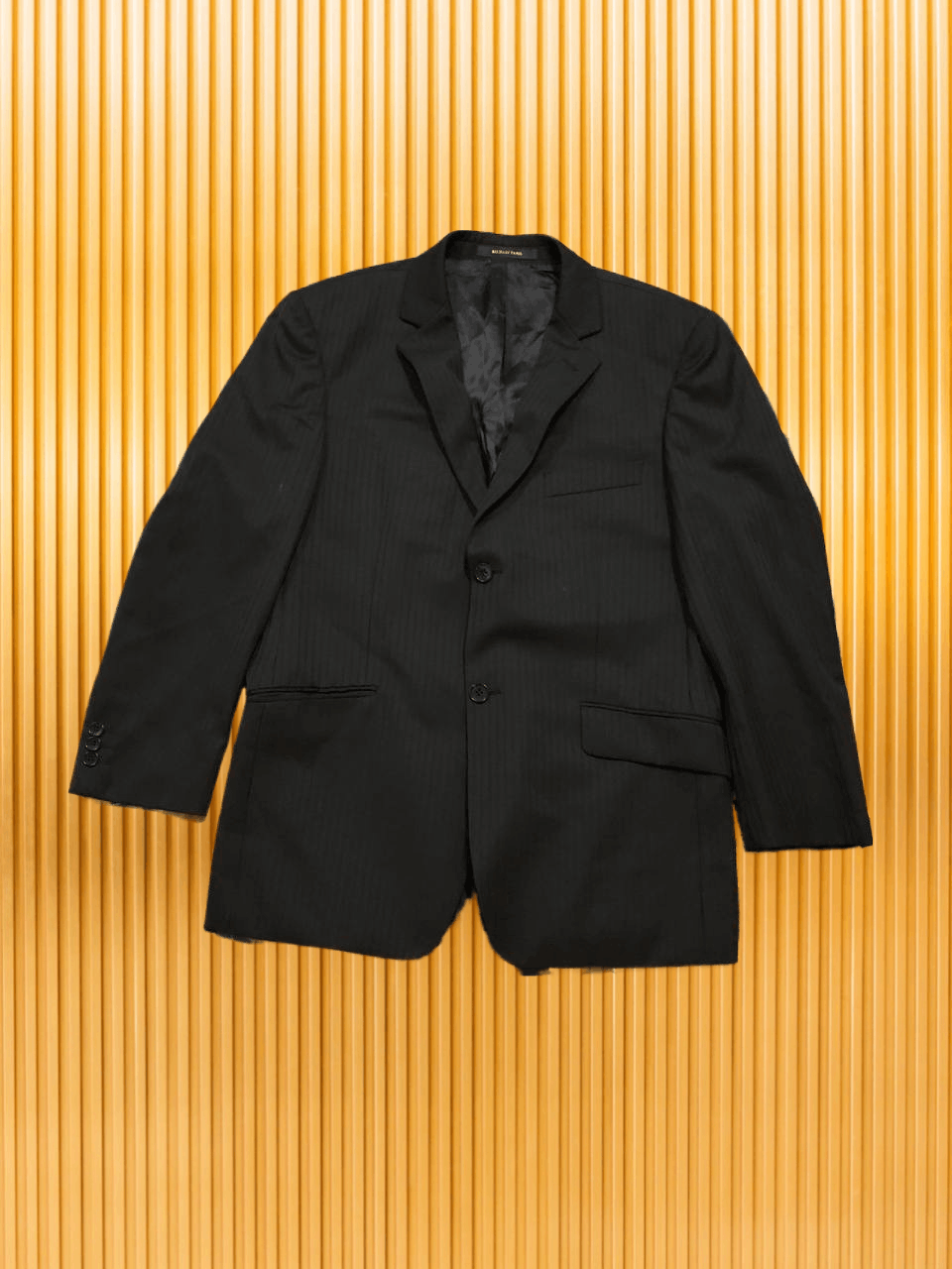 Balmain black Blazer Balmain luxury vintage Y2K size 40S streetwear Size 40S - 1 Thumbnail