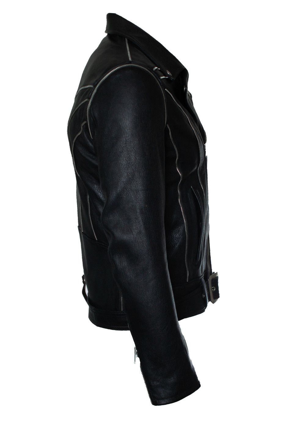 Saint Laurent Paris Saint Laurent, 2015 multi zipper leather jacket Size US M / EU 48-50 / 2 - 4 Thumbnail