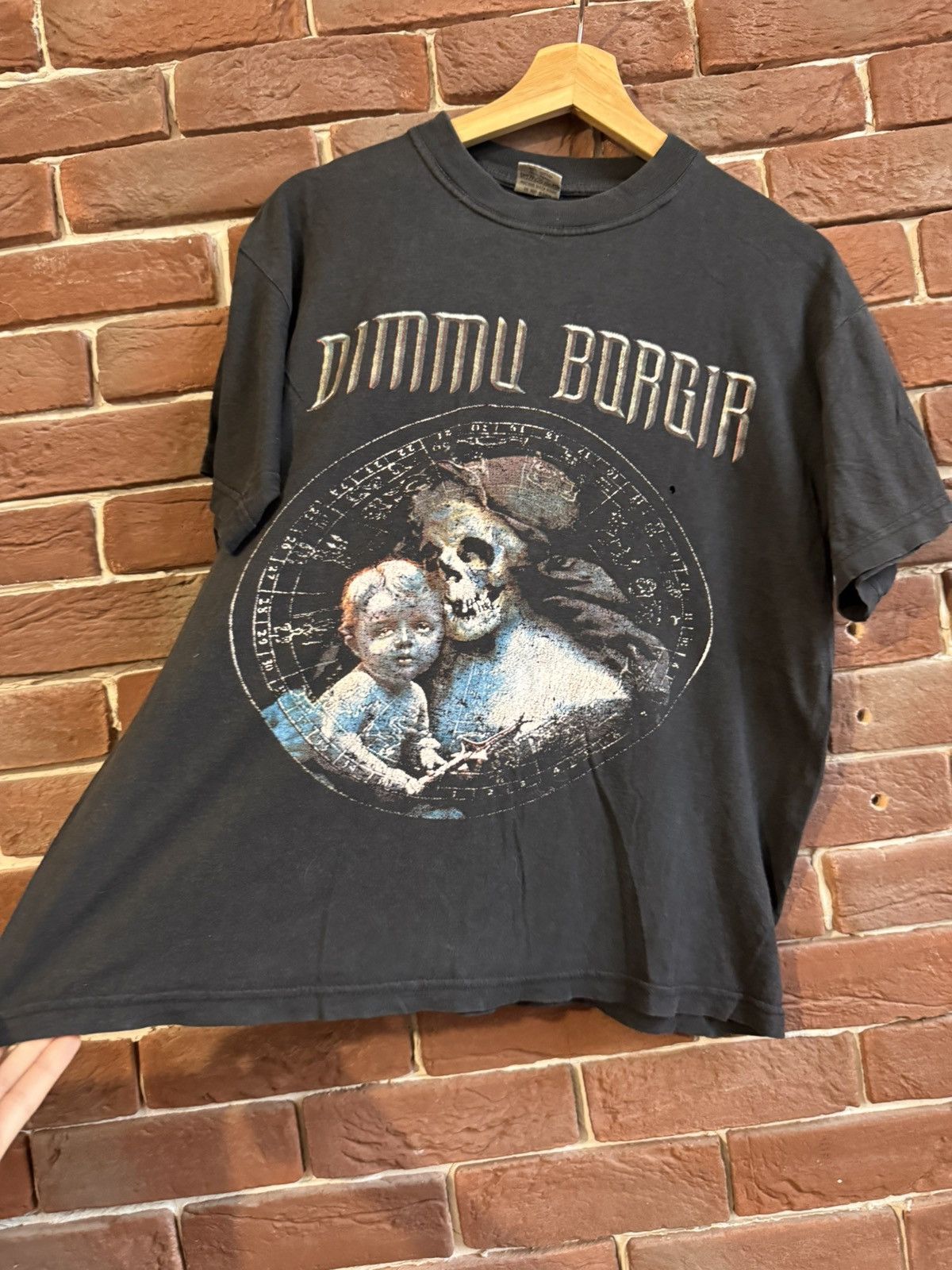 Band Tees Rare Vintage Dimmu Borgir 00s Metal Band T-Shirt Death Cult Size US M / EU 48-50 / 2 - 7 Thumbnail