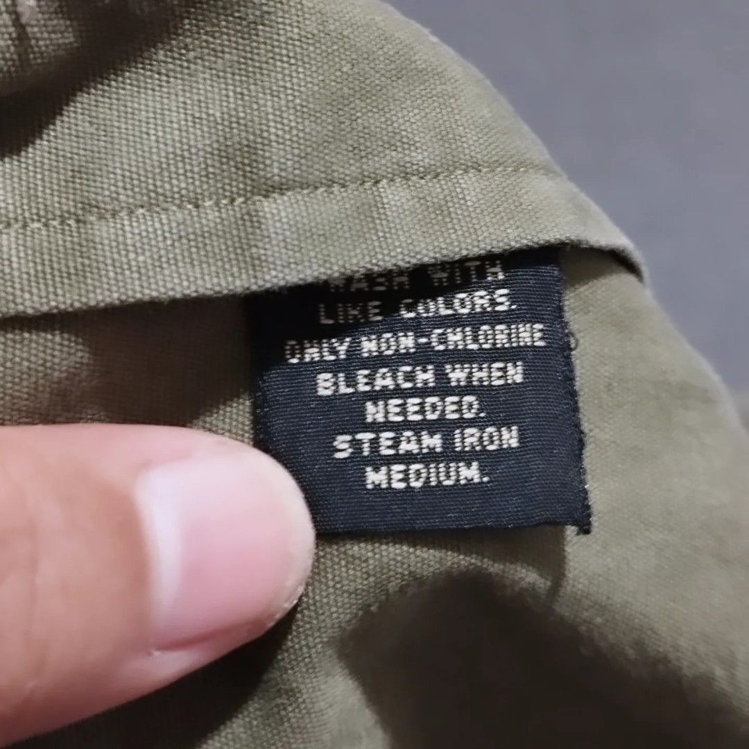 RRL Ralph Lauren Double RL RRL by Ralph Lauren Military Shirt Size US M / EU 48-50 / 2 - 3 Thumbnail