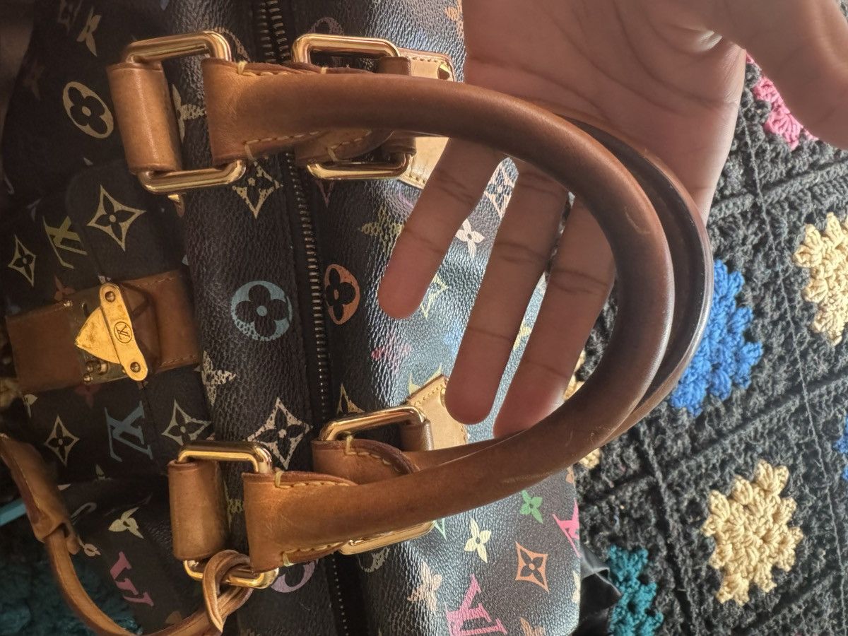 Louis Vuitton × Takashi Murakami Louis Vuitton x Murakami Vintage Leather Speedy Bag Size ONE SIZE - 14 Thumbnail