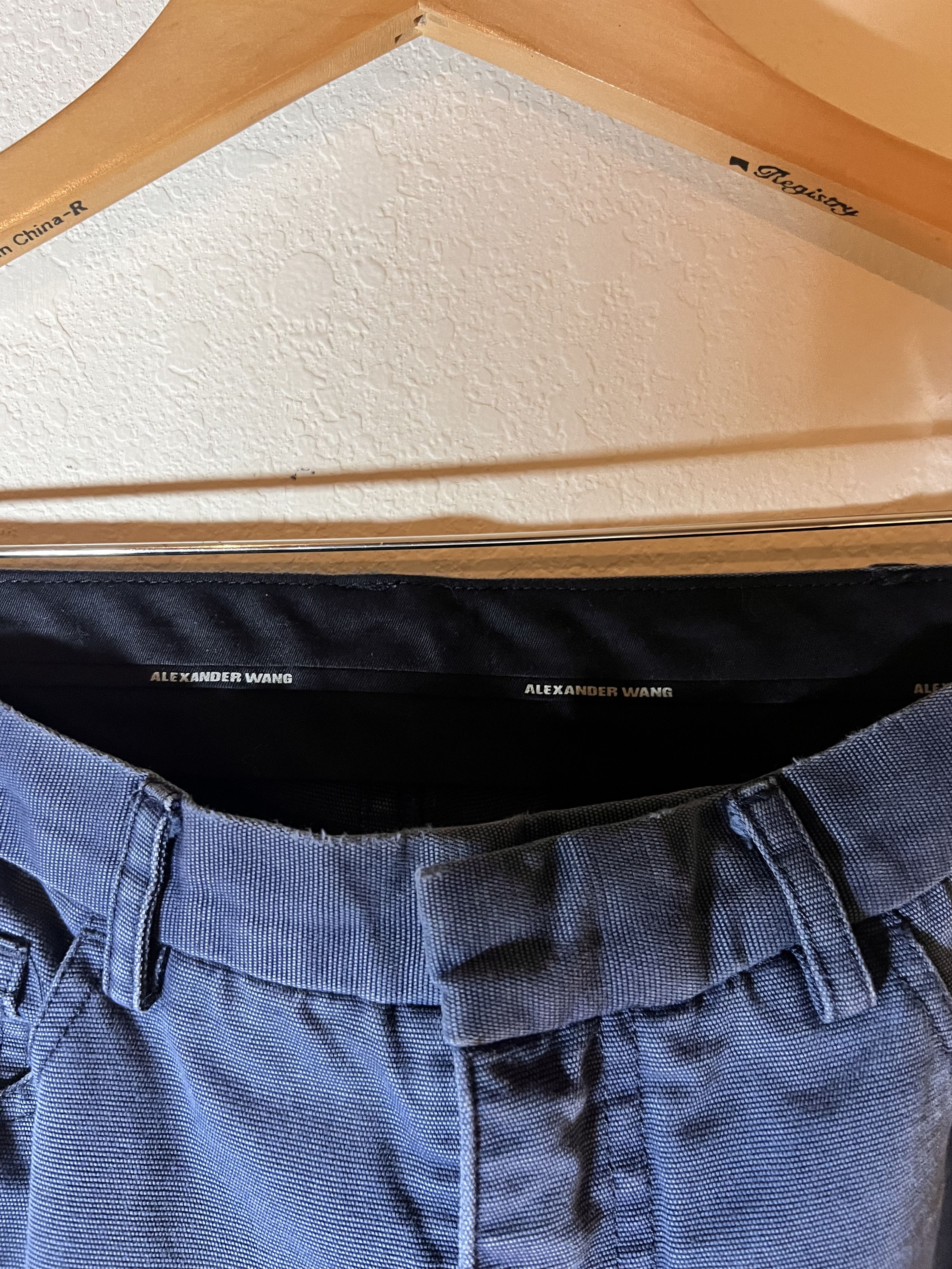 Alexander Wang Alexander Wang Grey Patch Mens Pants Size US 32 / EU 48 - 5 Thumbnail