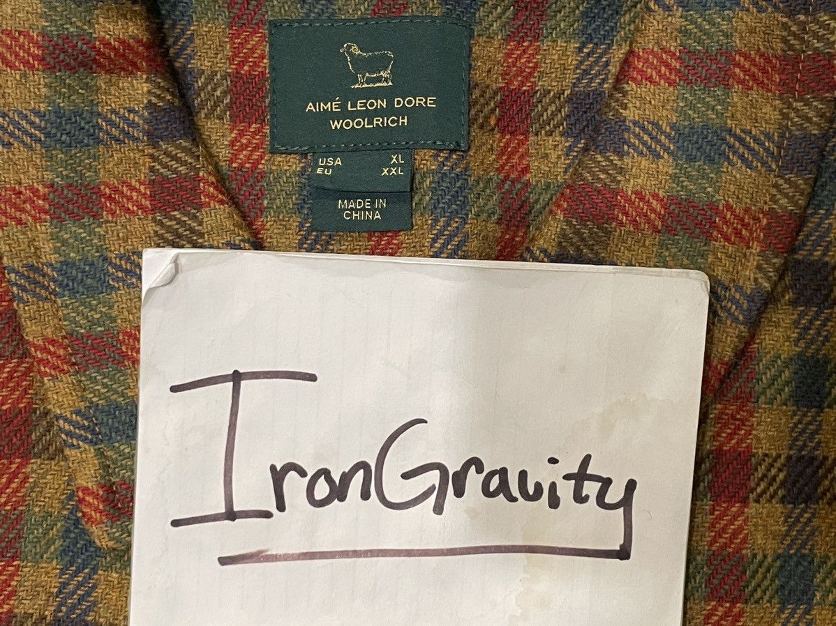 Aime Leon Dore Aime Leon Dore ALD x Woolrich Flannel Overshirt Size XL Size US XL / EU 56 / 4 - 3 Thumbnail