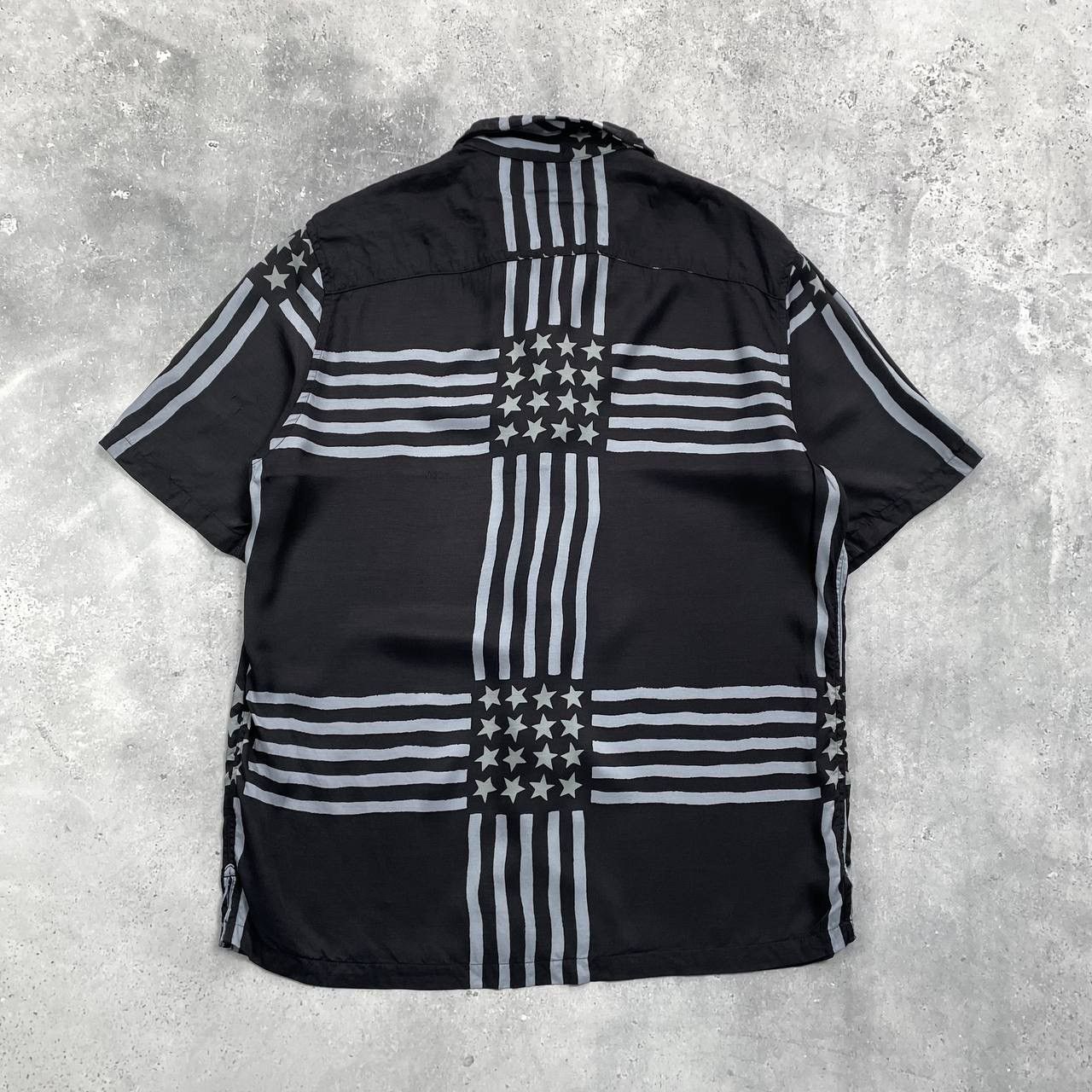 Allsaints Allsaints Union Viscose Short Sleeve Button-Up Camp Shirt S Size US S / EU 44-46 / 1 - 3 Thumbnail