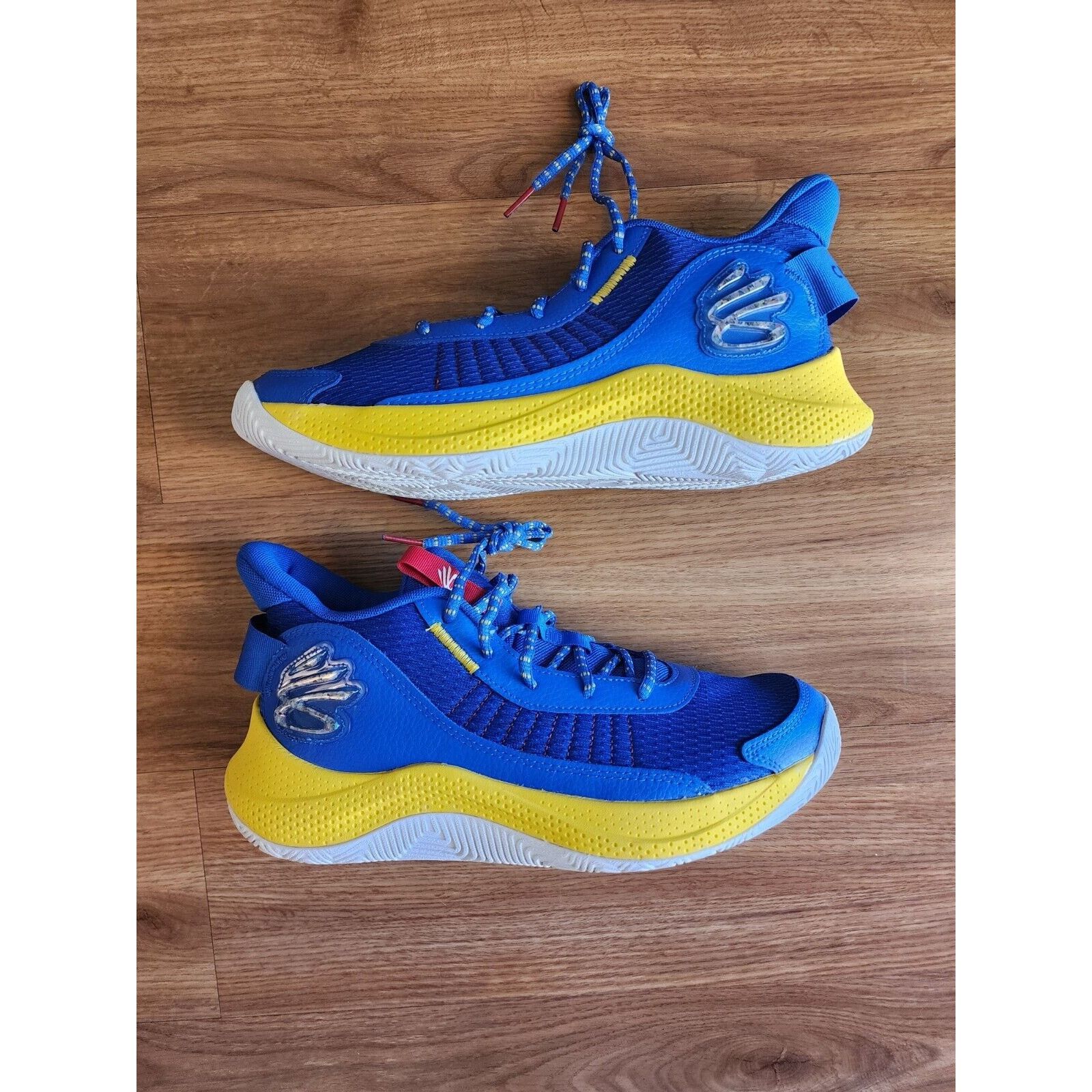 Under Armour Under Armour Curry 3Z7 Basketball10 Warriors Blue Yellow Size US 10 / EU 43 - 1 Thumbnail