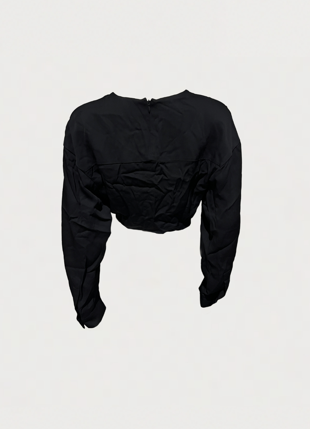 Christopher Esber Ruched Crop Shirt Size XS / US 0-2 / IT 36-38 - 2 Thumbnail