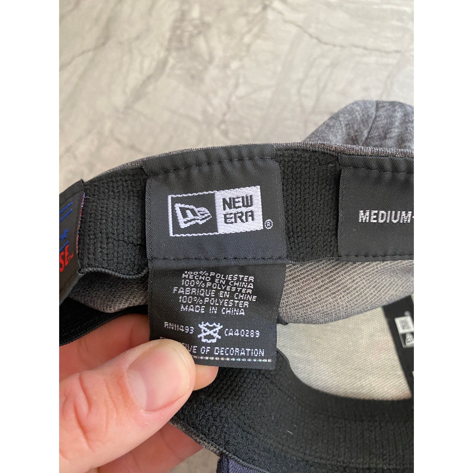 New Era Minnesota Twins Gray and Blue New Era Stretch Fit Hat M/L Size ONE SIZE - 8 Thumbnail