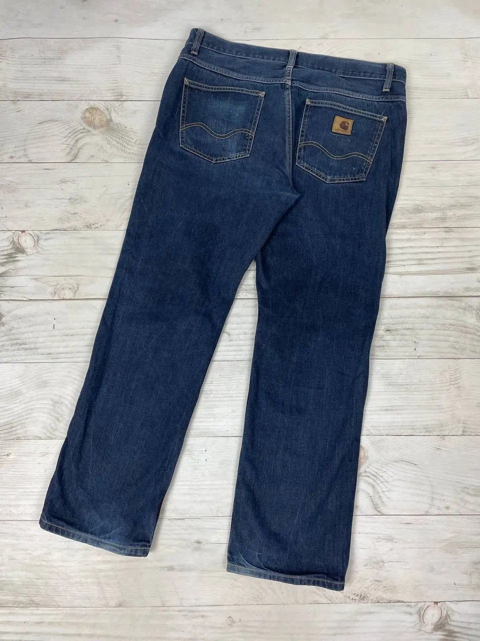 Carhartt Carhartt WIP Western Pants Denim Jeans Blue Men Size 36x32 Size US 36 / EU 52 - 1 Thumbnail