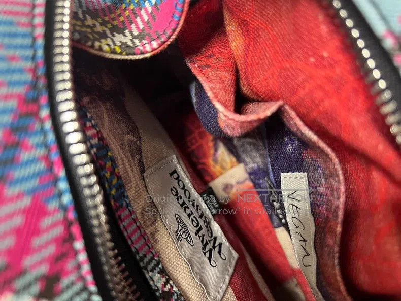 Vivienne Westwood Vivienne Westwood size os Plaid Tote Bag Size ONE SIZE - 5 Thumbnail