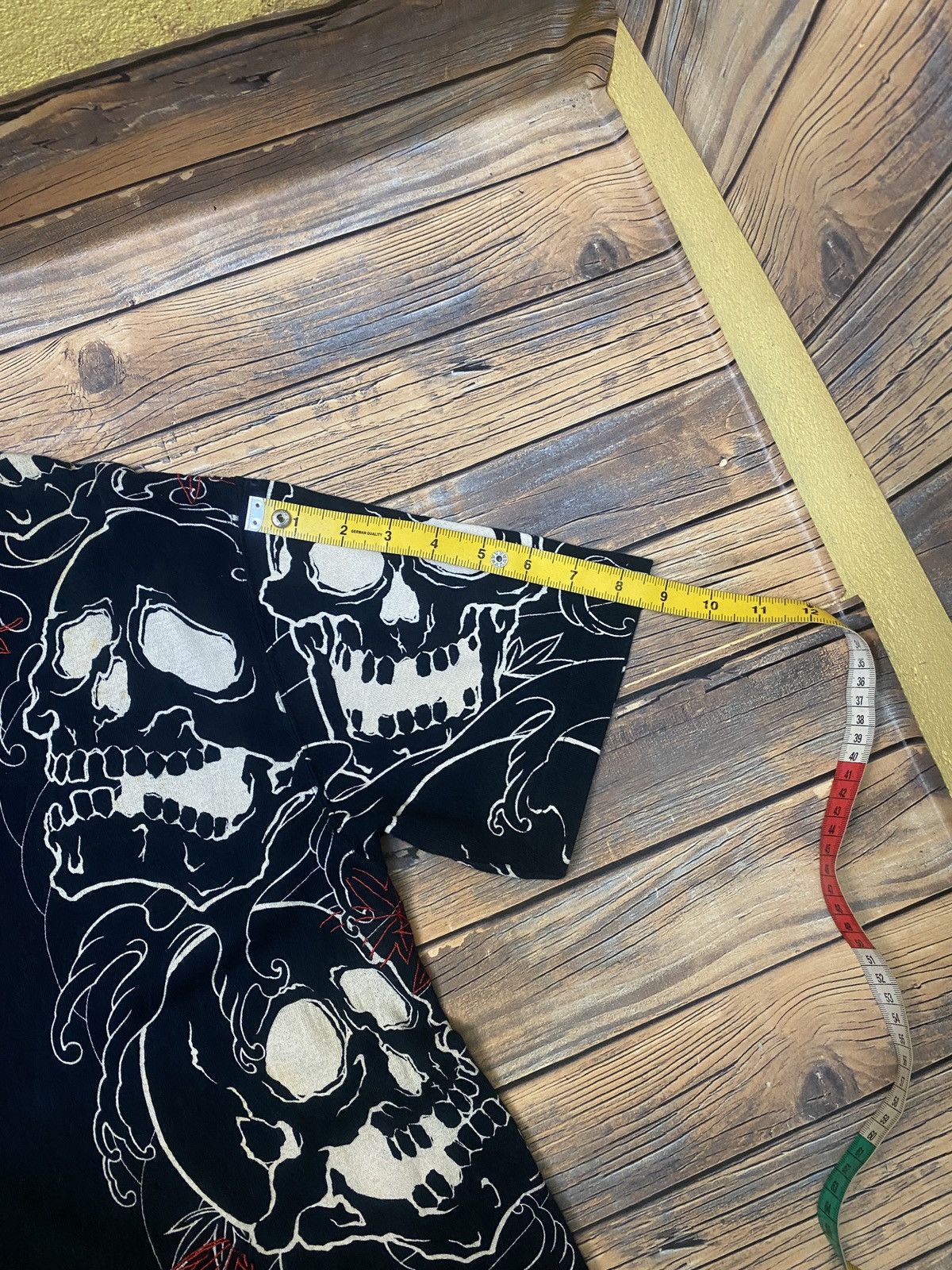 Vintage Vintage Sukajan skull tshirt Size US M / EU 48-50 / 2 - 4 Thumbnail