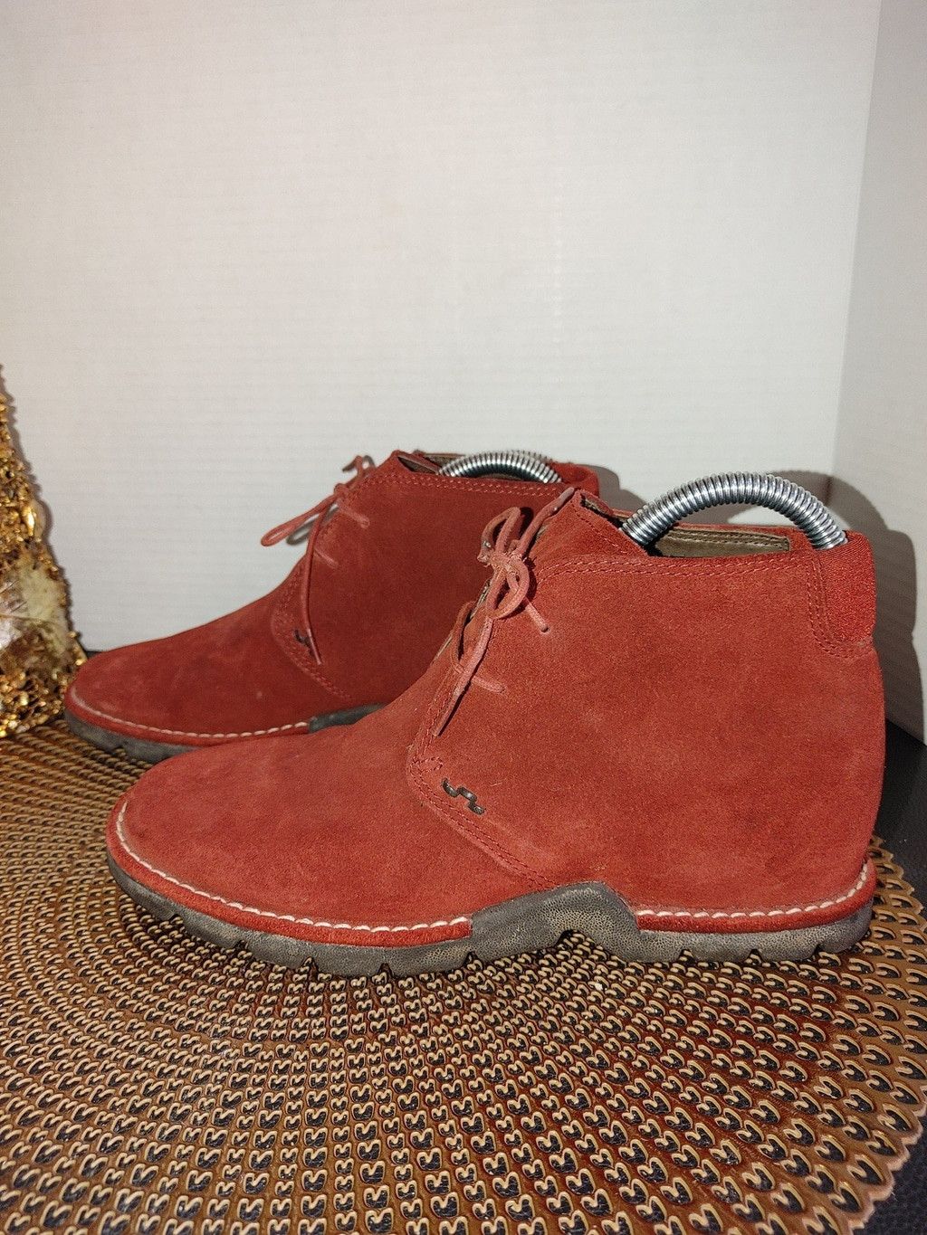 Cole Haan Cole Haan Country Voyager Suede Booties Size 7B Size US 7 / IT 37 - 1 Thumbnail