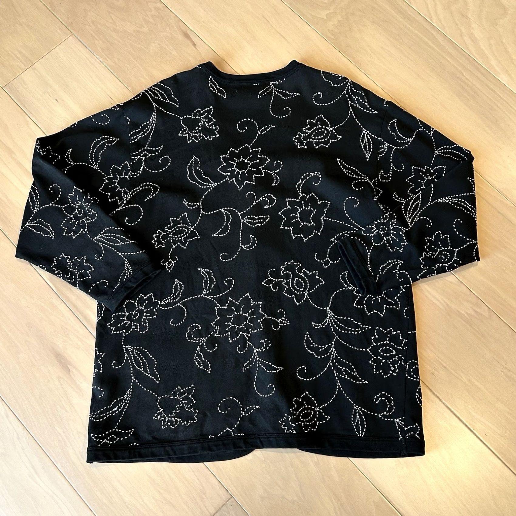 Vivienne Tam Vivienne Tam East Wind Code Embroidered Knit Black Cardigan Women’s 1 Size XS / US 0-2 / IT 36-38 - 2 Thumbnail