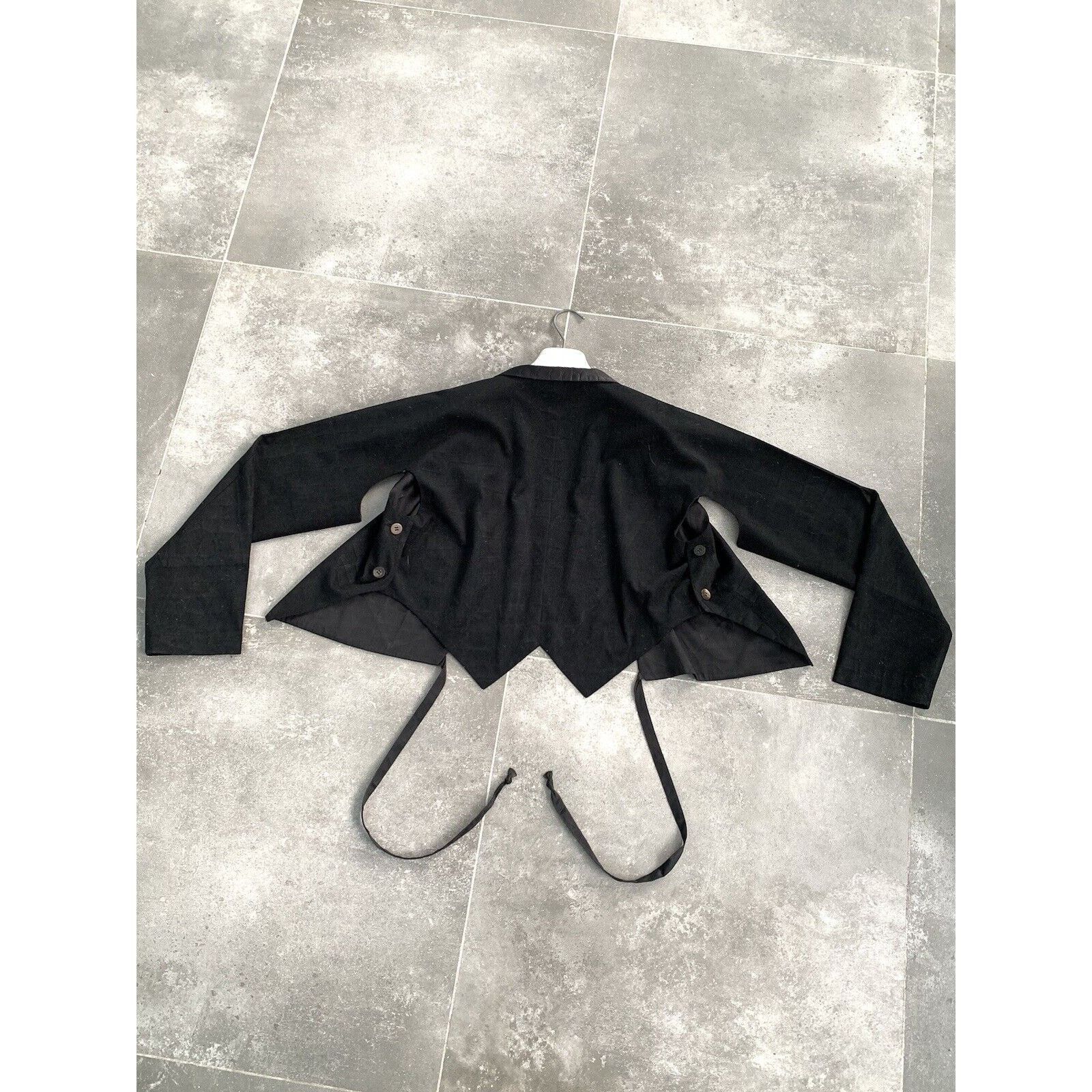 Issey Miyake Women's KOSUKE TSUMURA x ISSEY MIYAKE Blazer Jacket SZ M Size M / US 6-8 / IT 42-44 - 3 Thumbnail