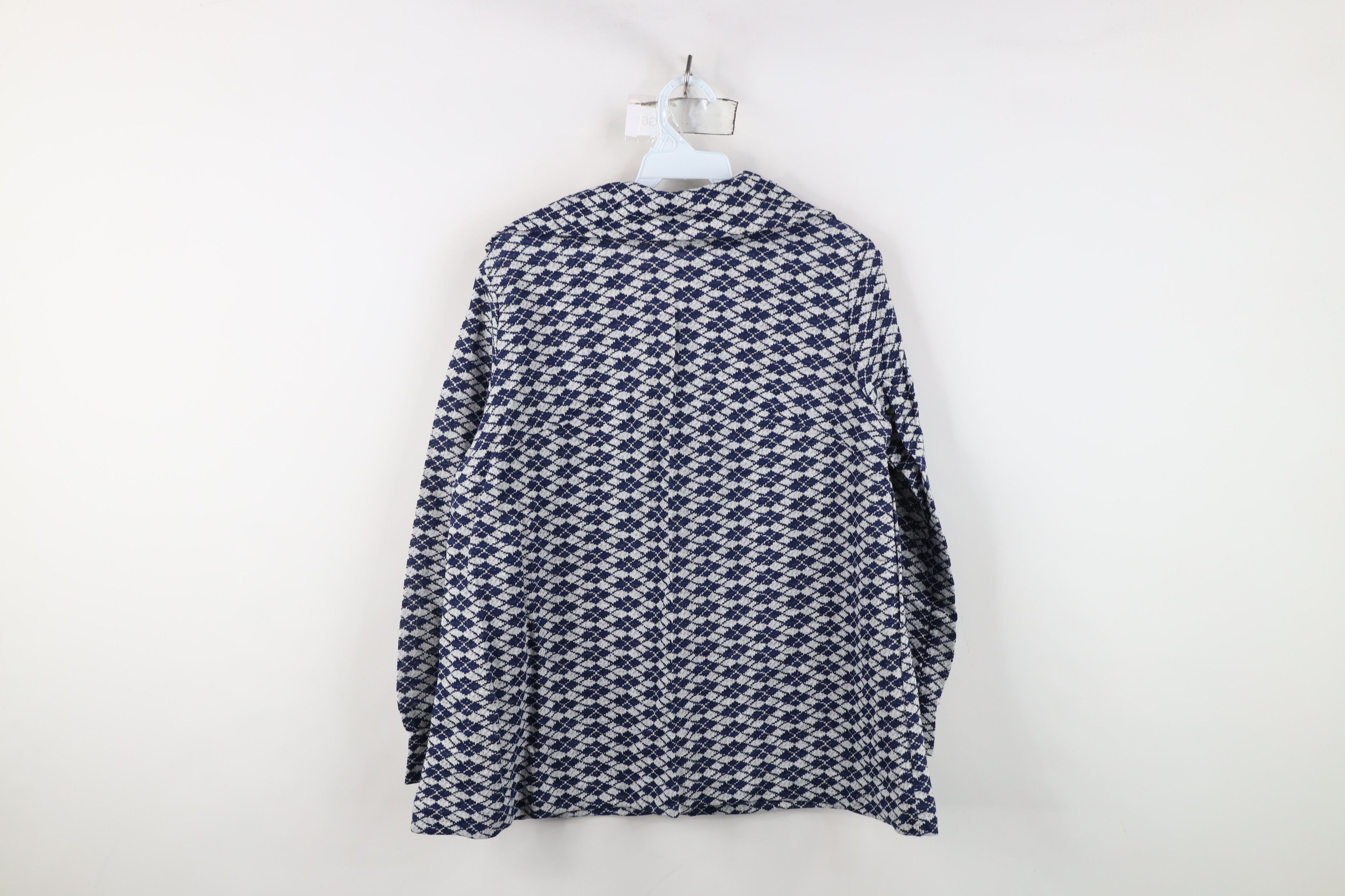 Vintage Deadstock Vintage 60s Streetwear Knit Half Zip Sweater USA Size XL / US 12-14 / IT 48-50 - 9 Thumbnail