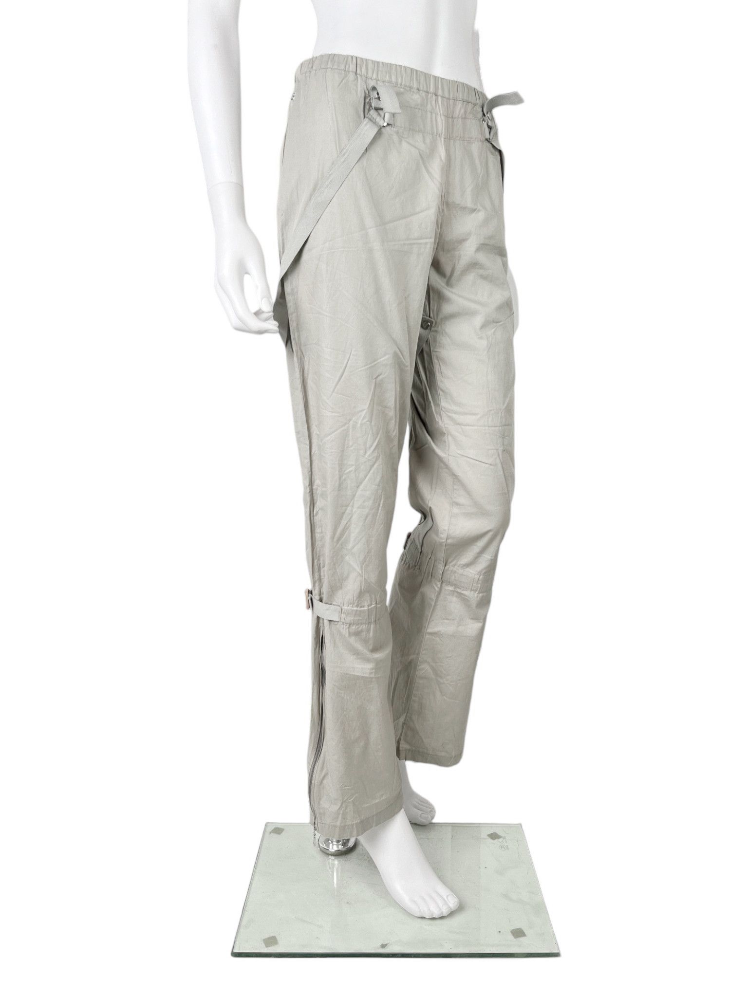 Gianfranco Ferre Gianfranco Ferré 2000's Bondage Parachute Grey Pants Size 27" / US 4 / IT 40 - 2 Thumbnail