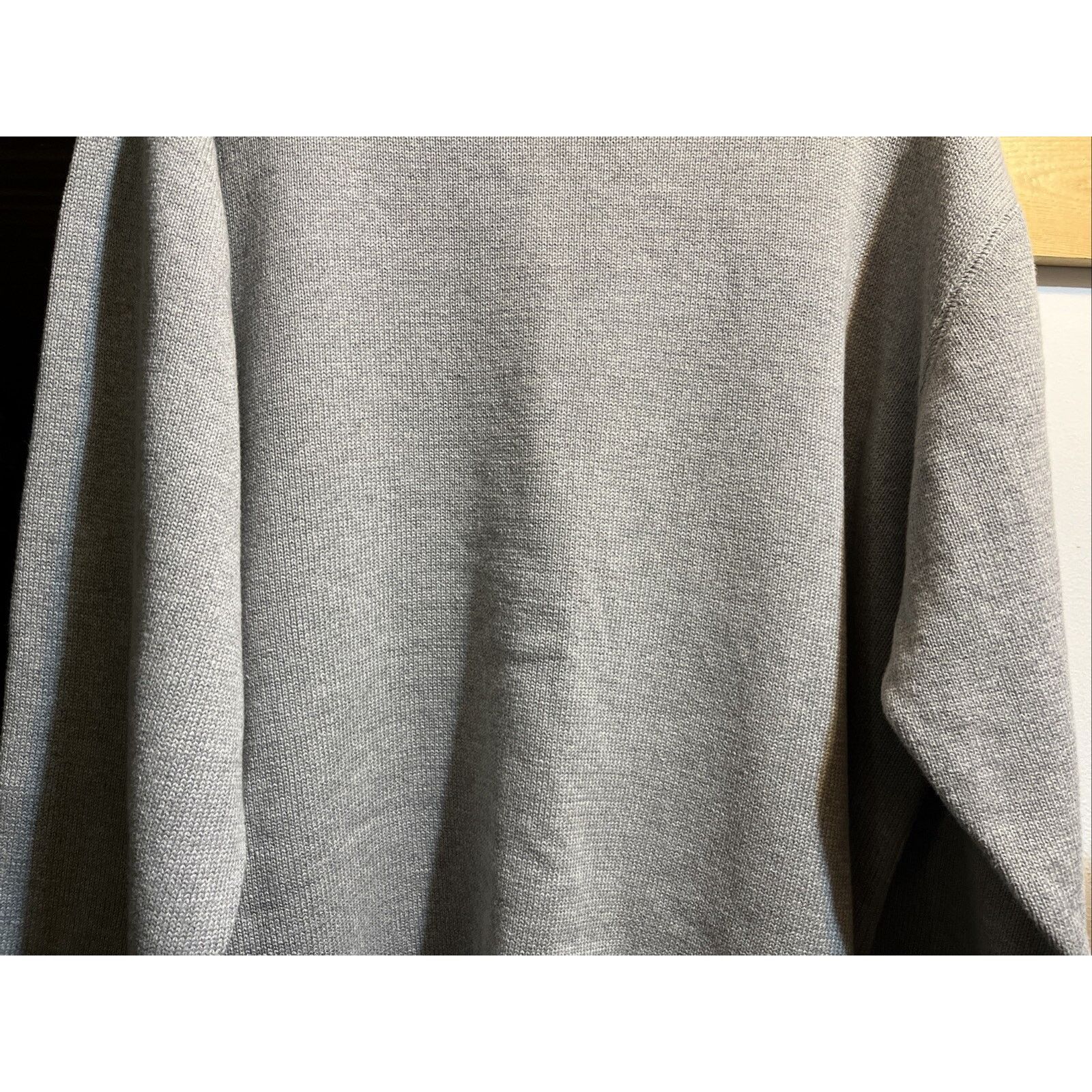 Eddie Bauer Eddie Bauer Sweater Mens XXL Gray Long Sleeve Cotton Sweater Size US XXL / EU 58 / 5 - 11 Thumbnail